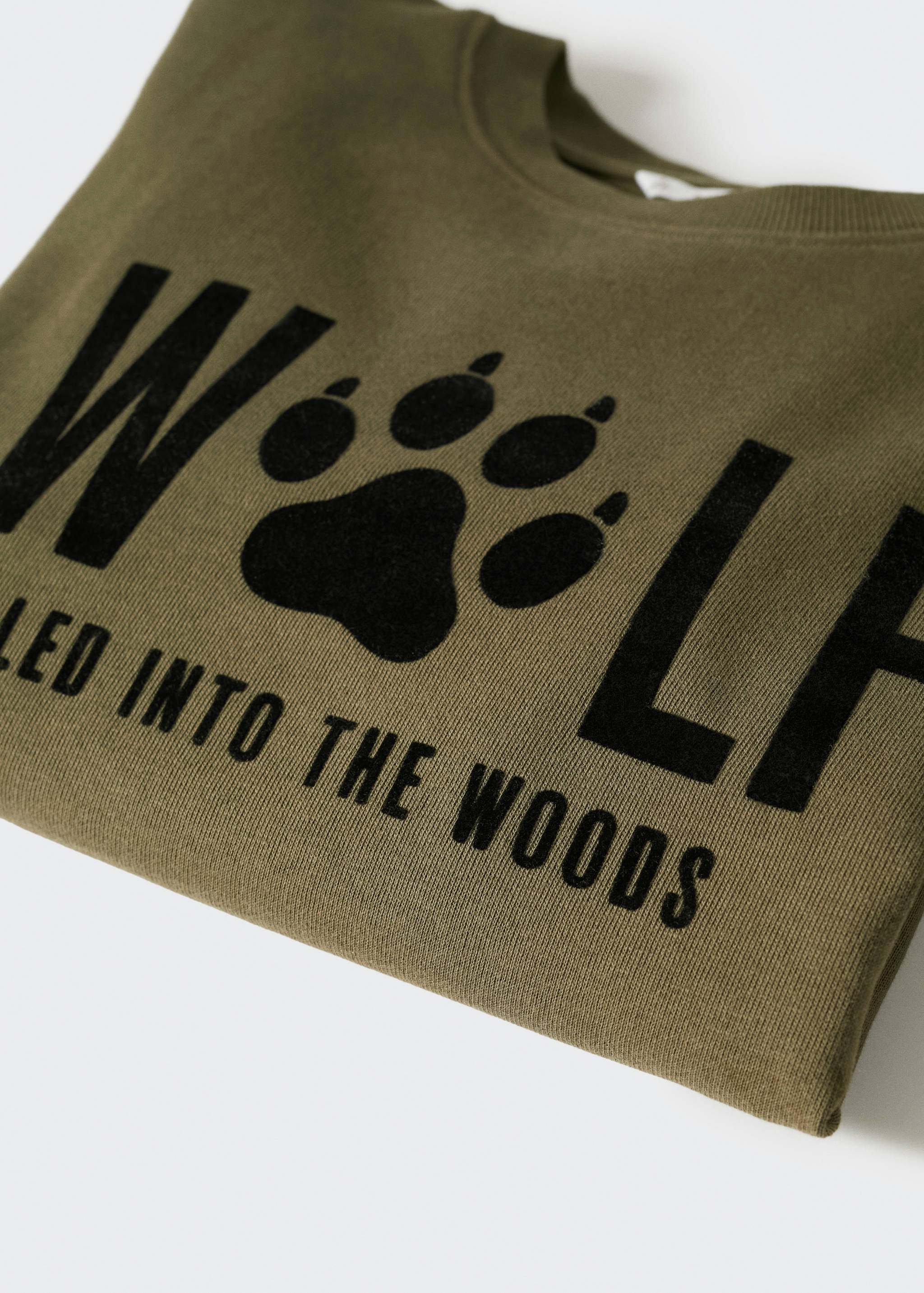 Sudadera estampada textura - Detalle del artículo 8