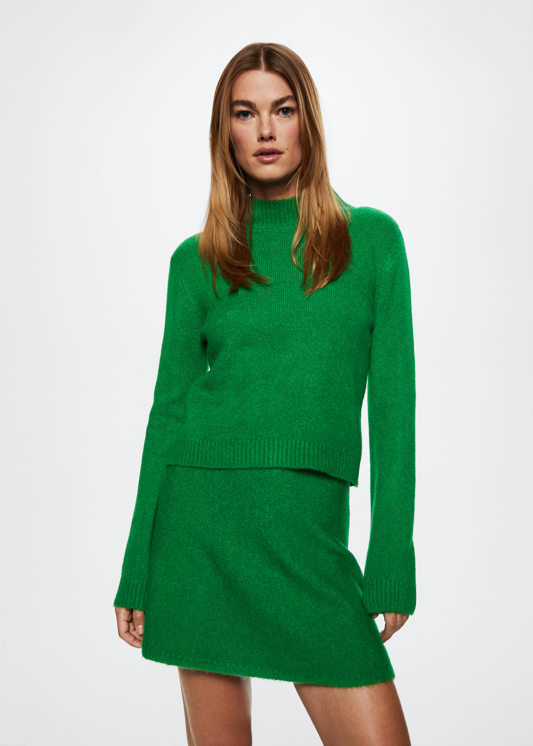 Perkins-neck sweater - Medium plane