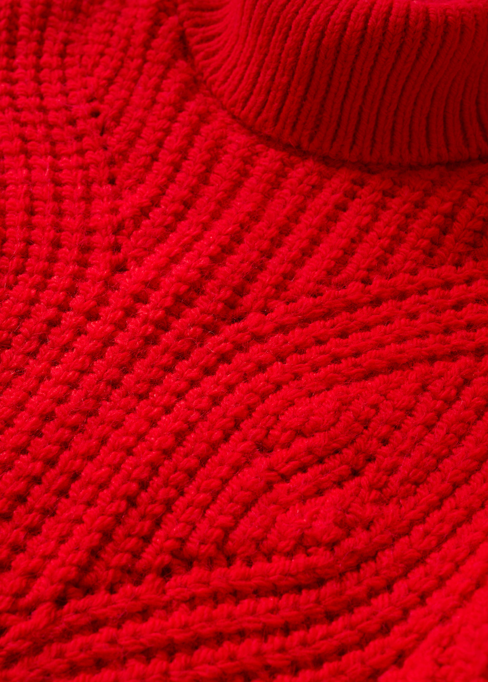 Knitted turtleneck dress - Details of the article 8