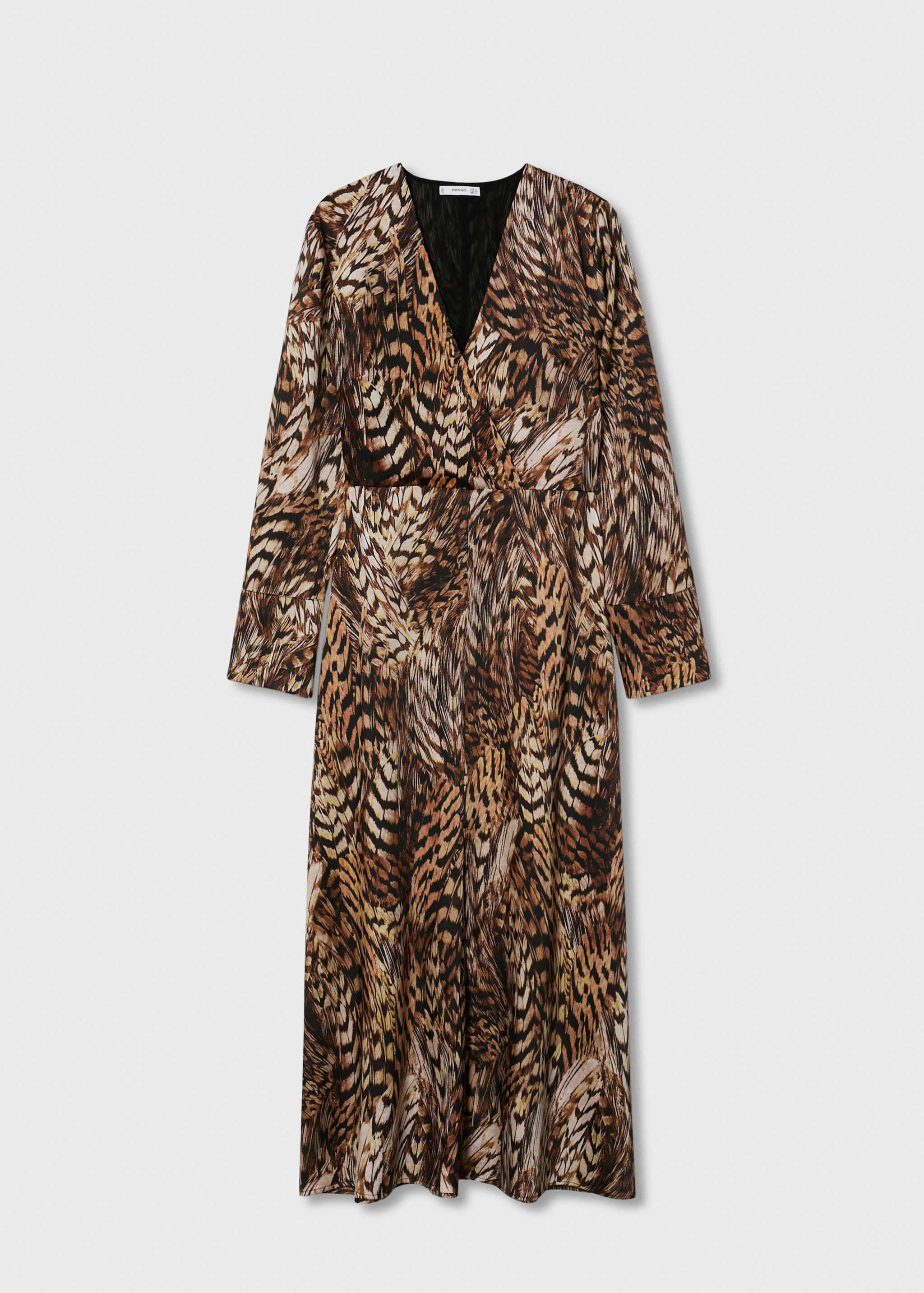 Vestit fluid animal print - Article sense model