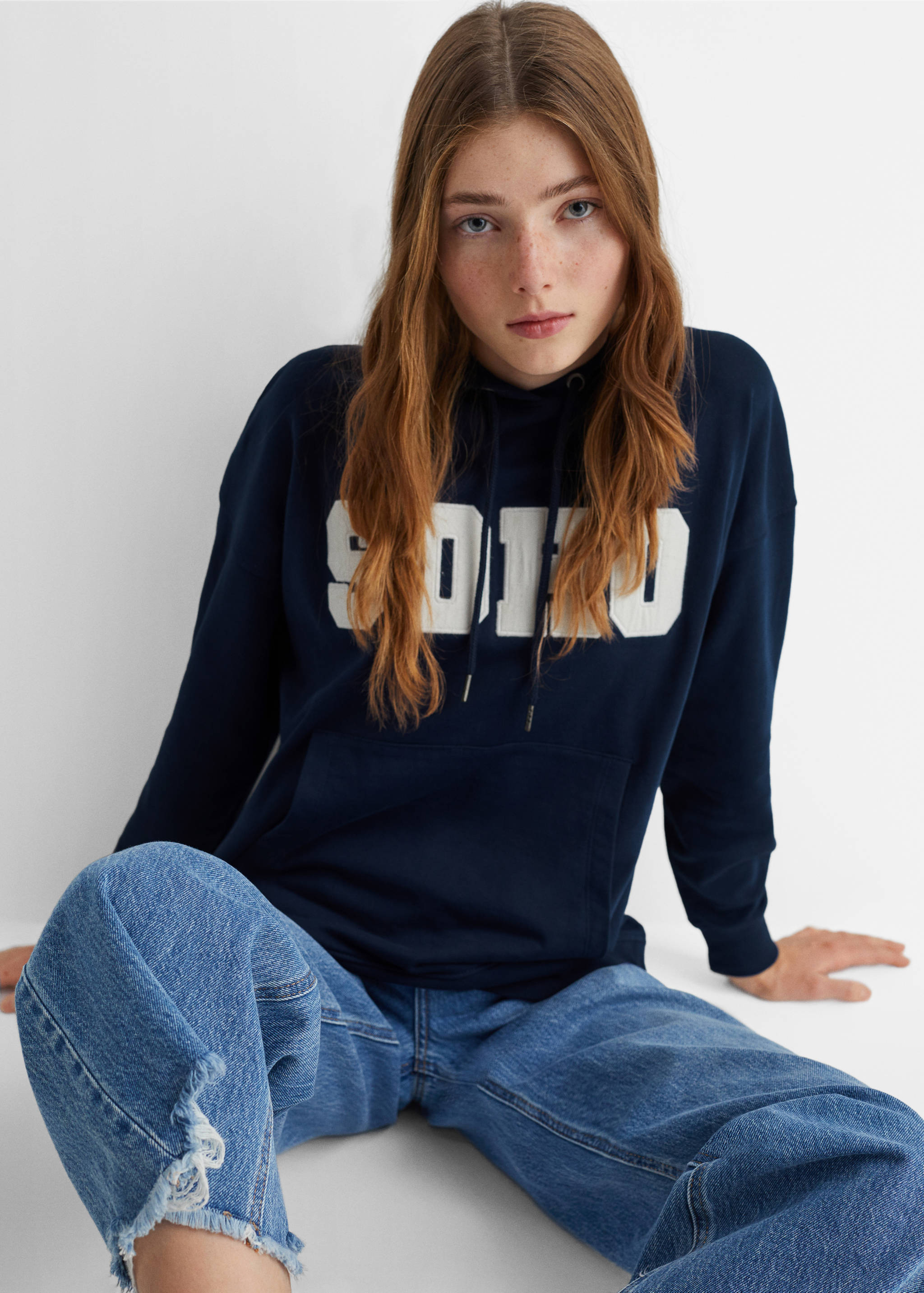 Sudadera mensaje textura - Detalle del artículo 2