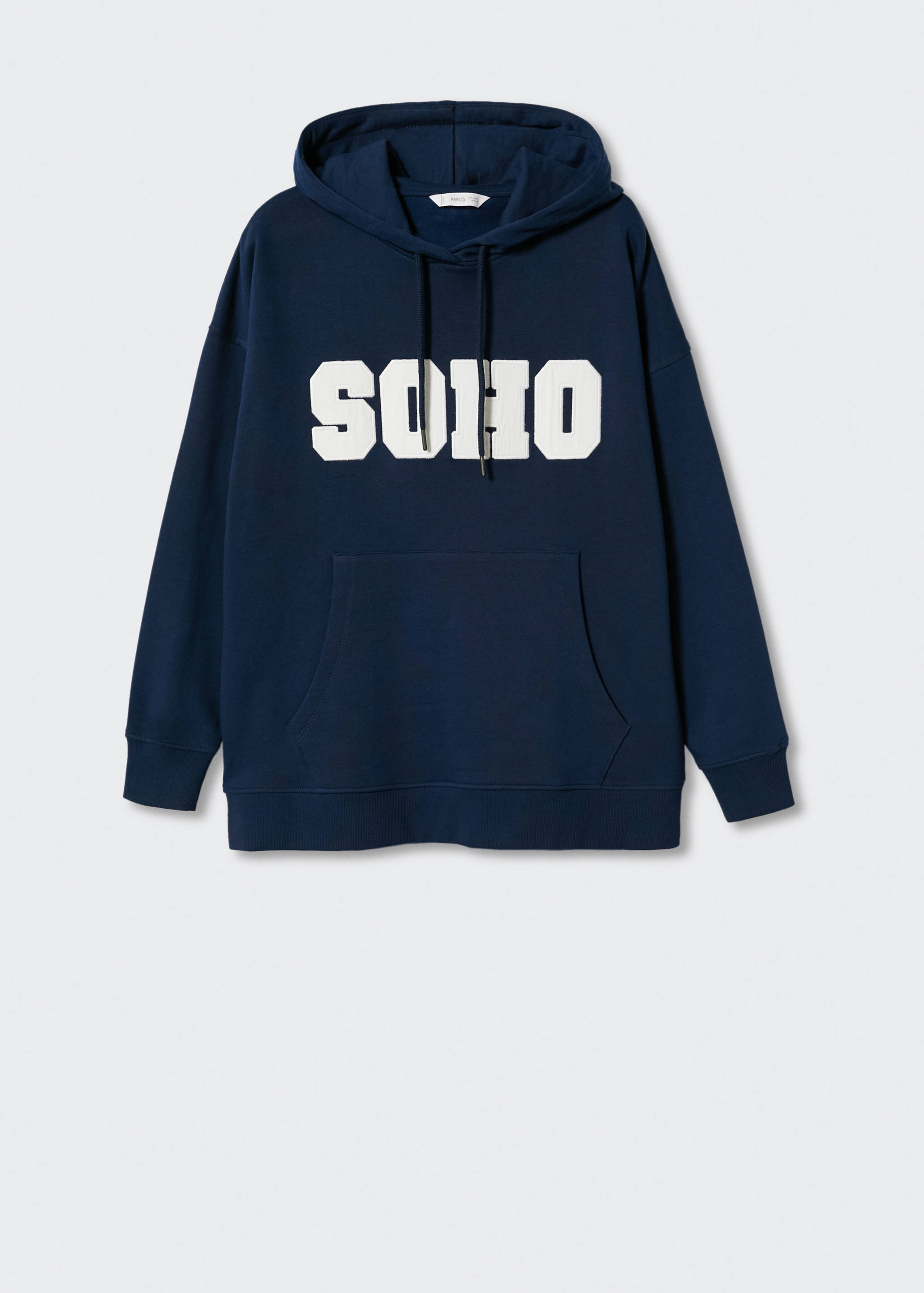 Sudadera mensaje textura - Artículo sin modelo