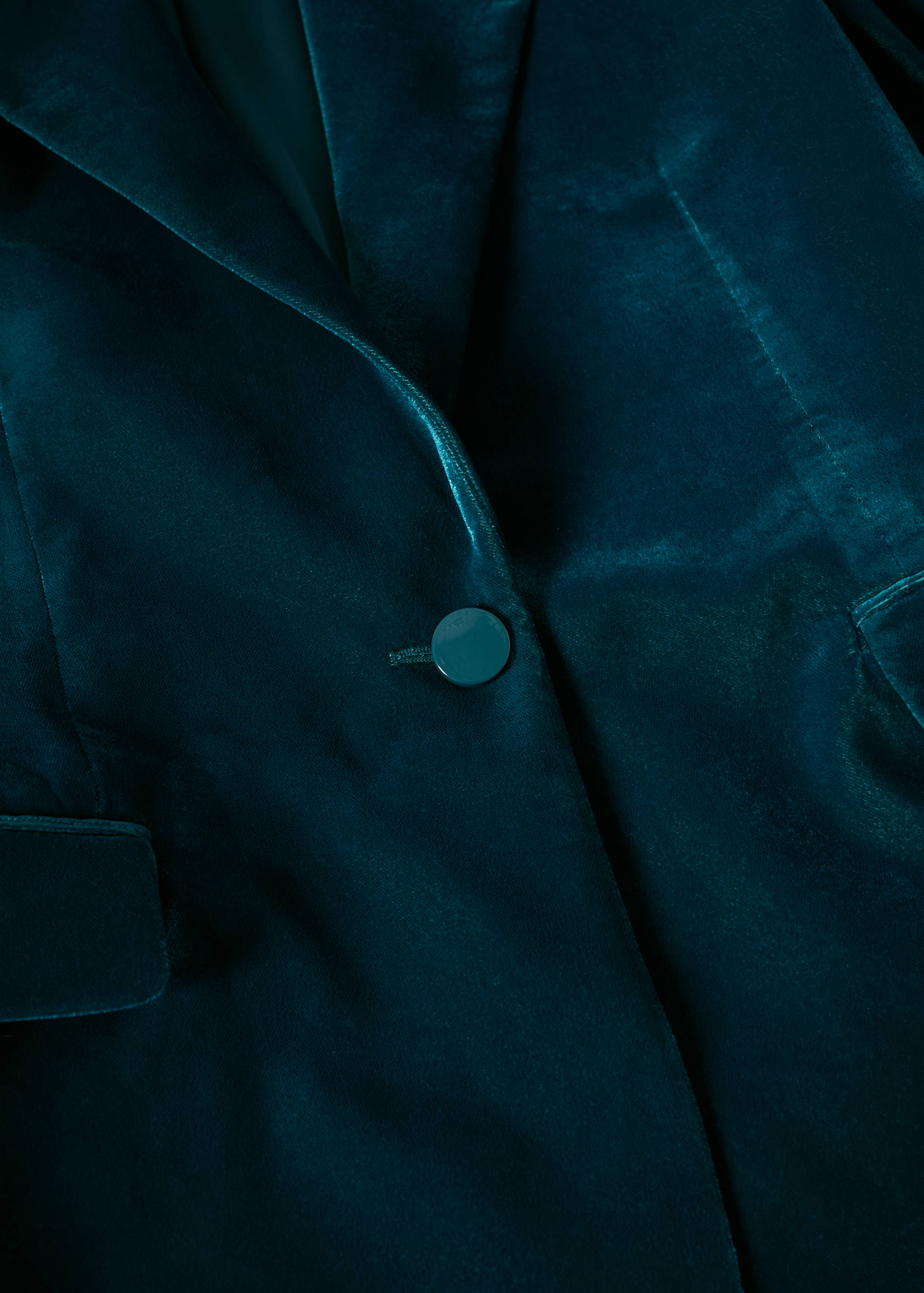 Velvet suit blazer - Details of the article 8