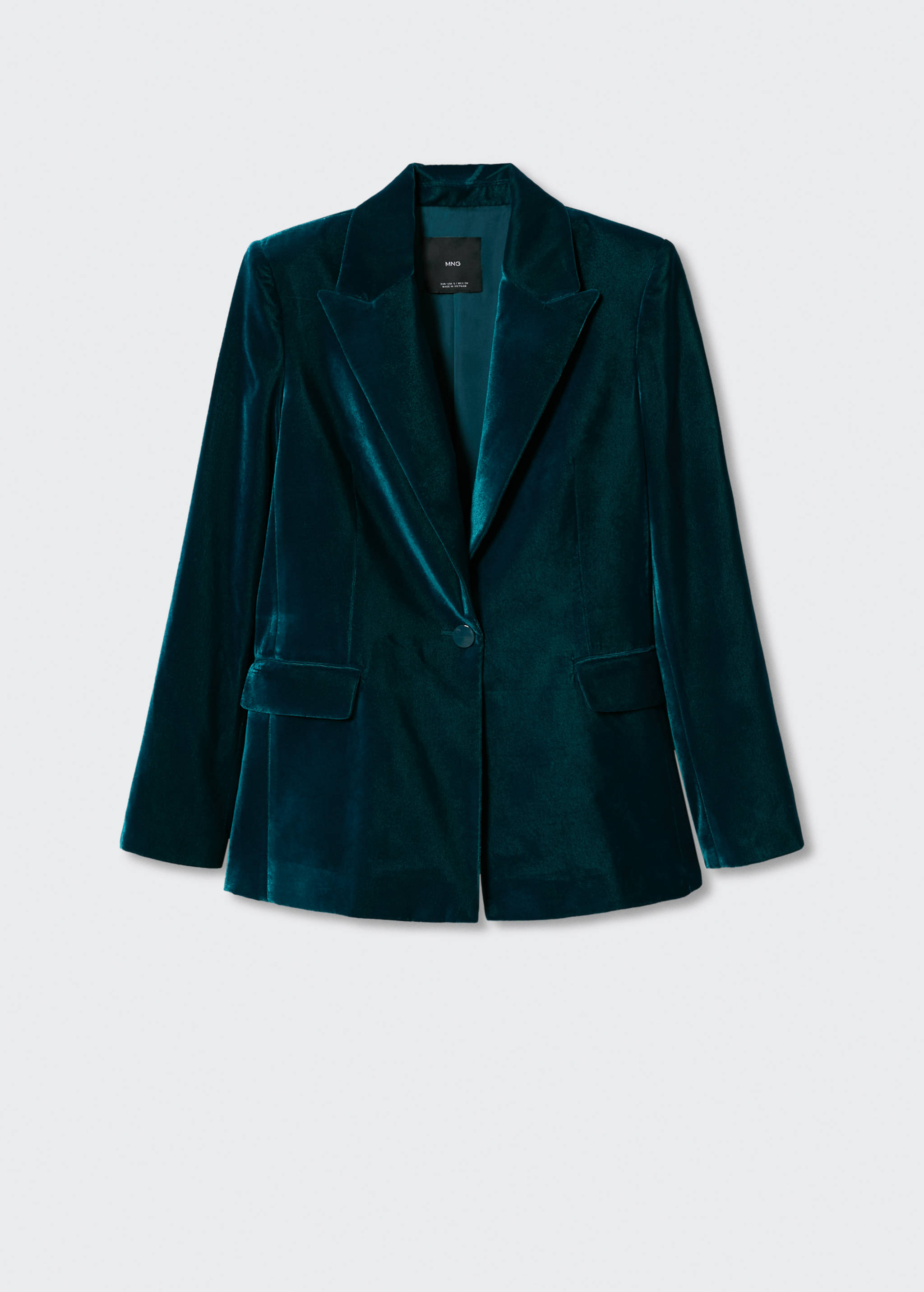 Velvet suit blazer - Article without model