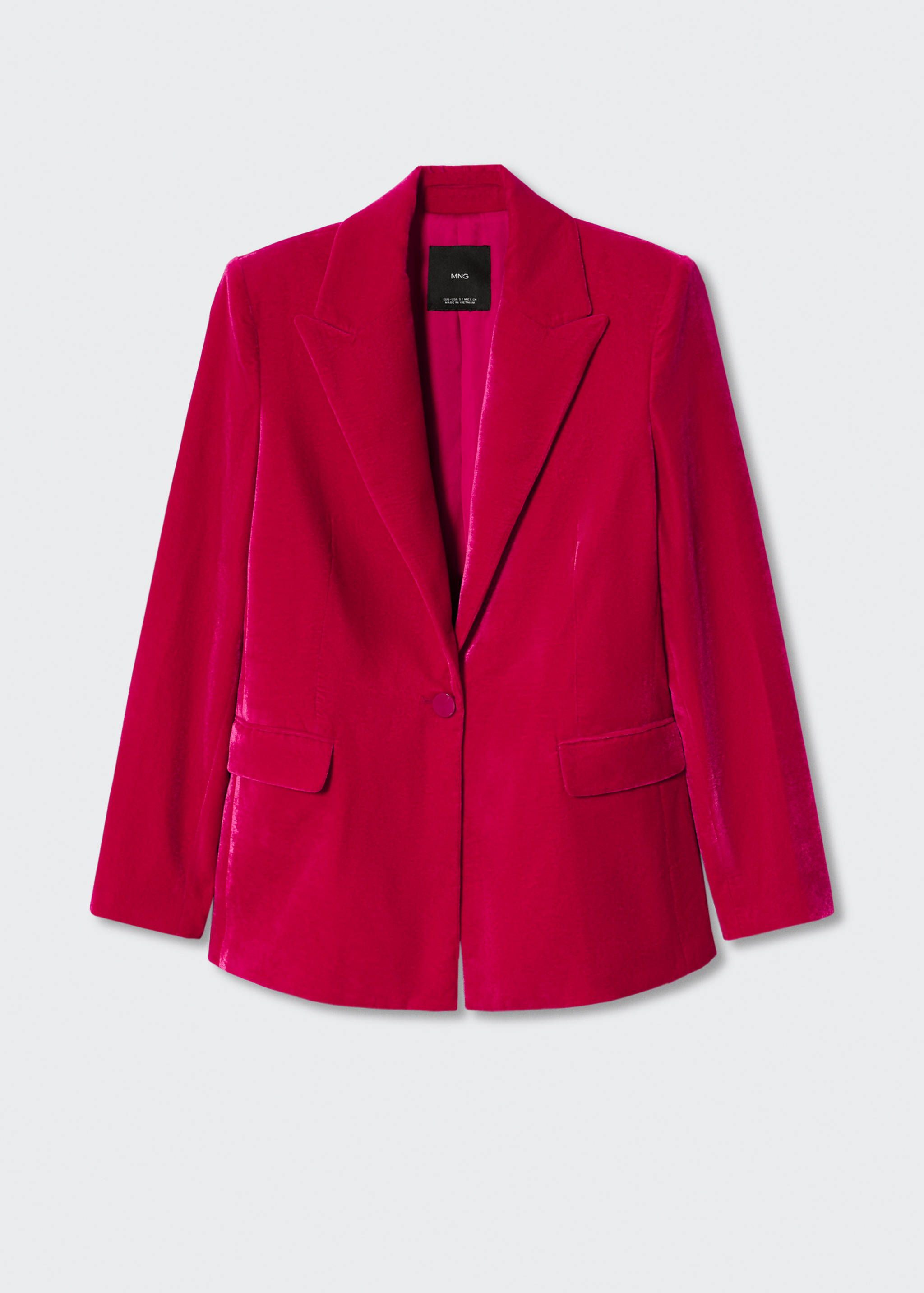 Velvet suit blazer - Article without model