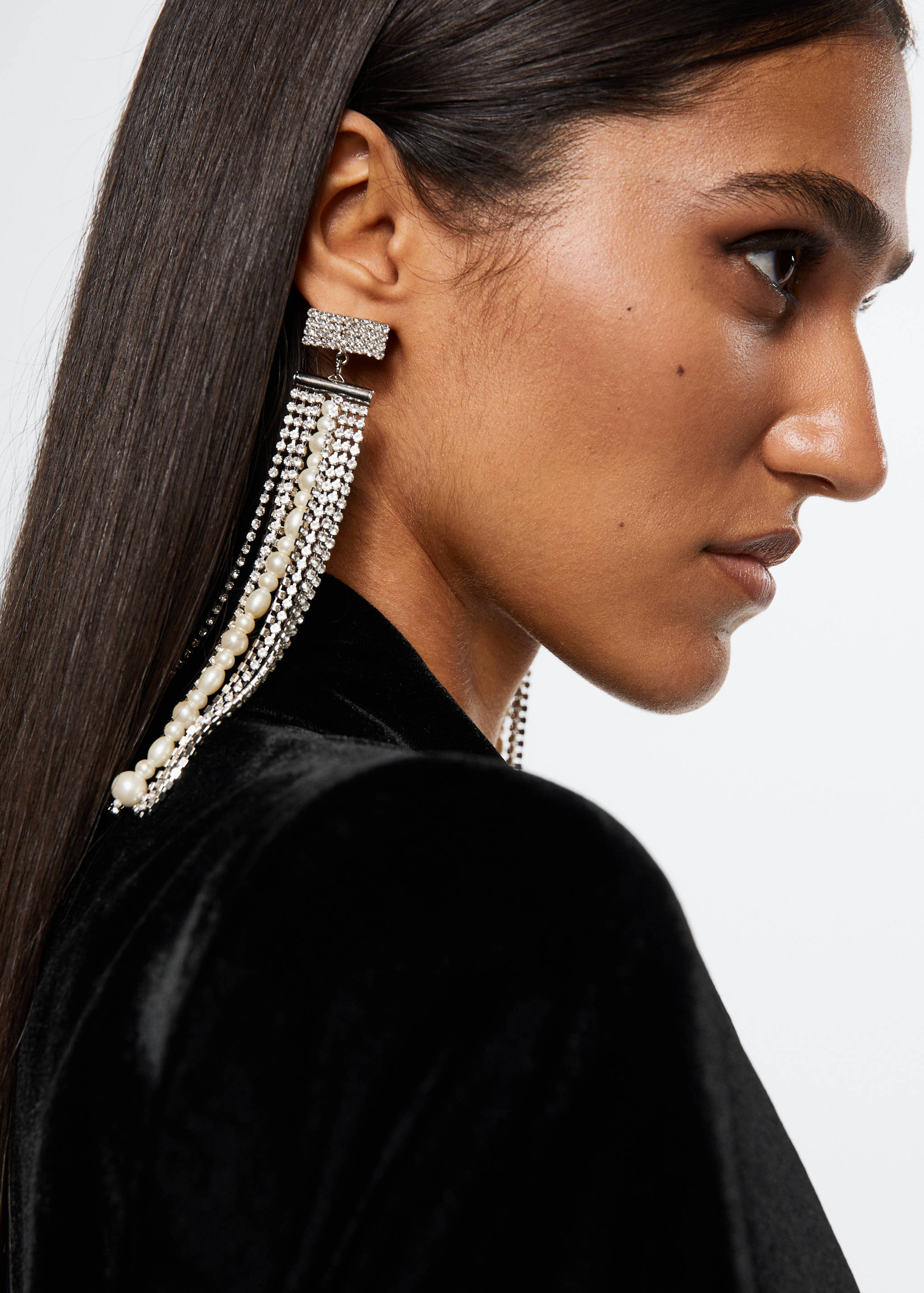 Velvet suit blazer - Details of the article 2