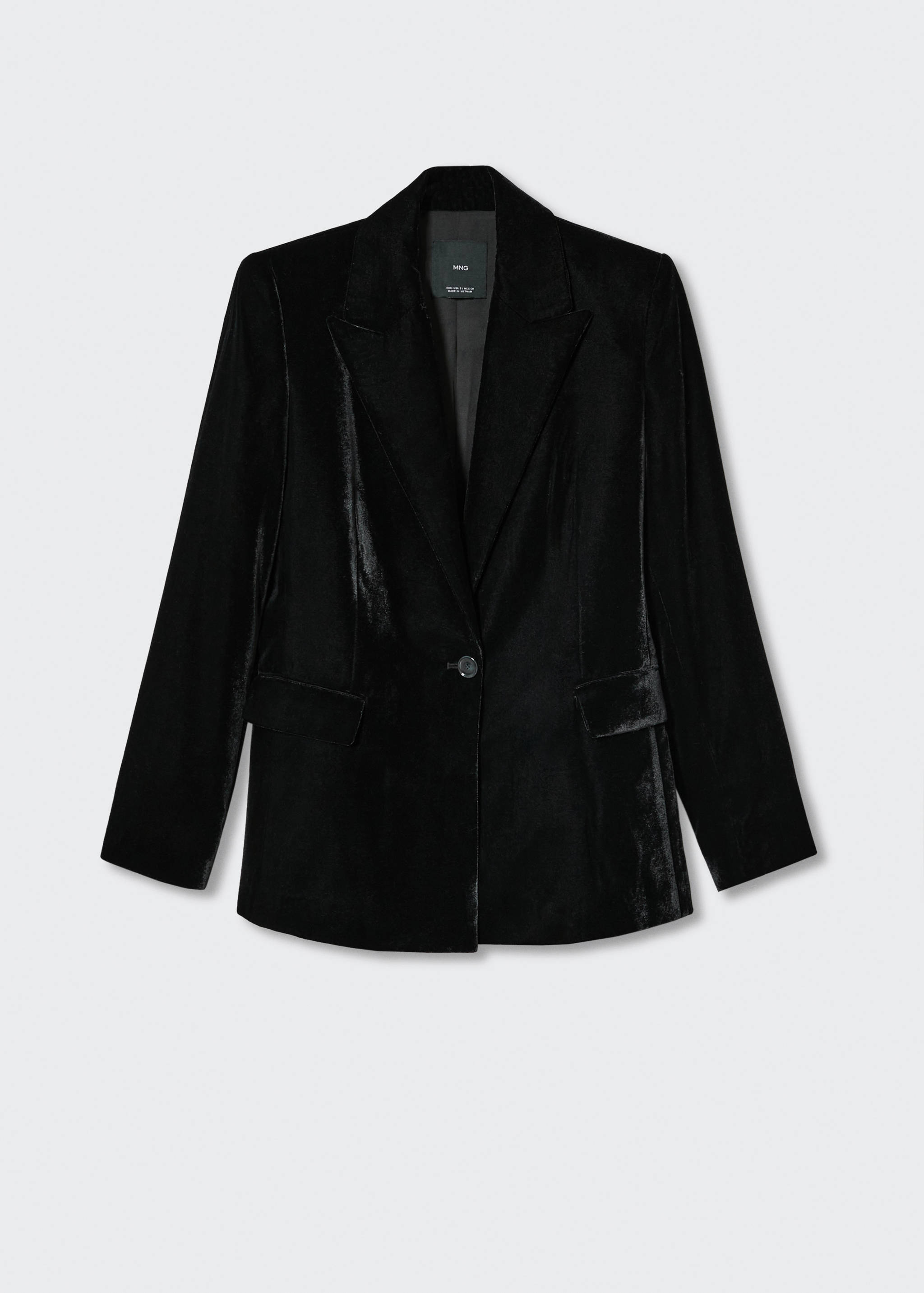 Velvet suit blazer - Article without model