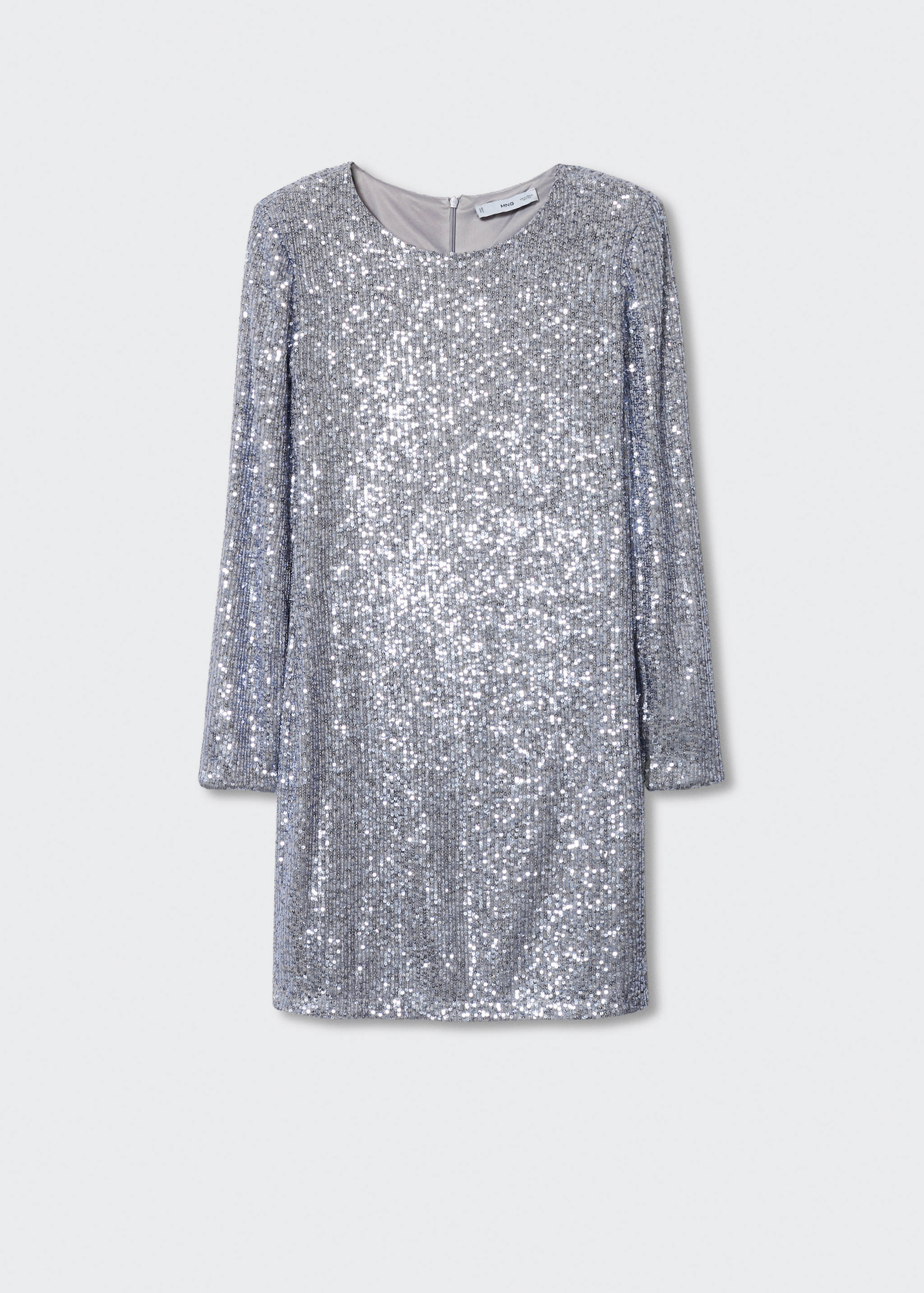 Long-sleeved sequin dress - Article without model