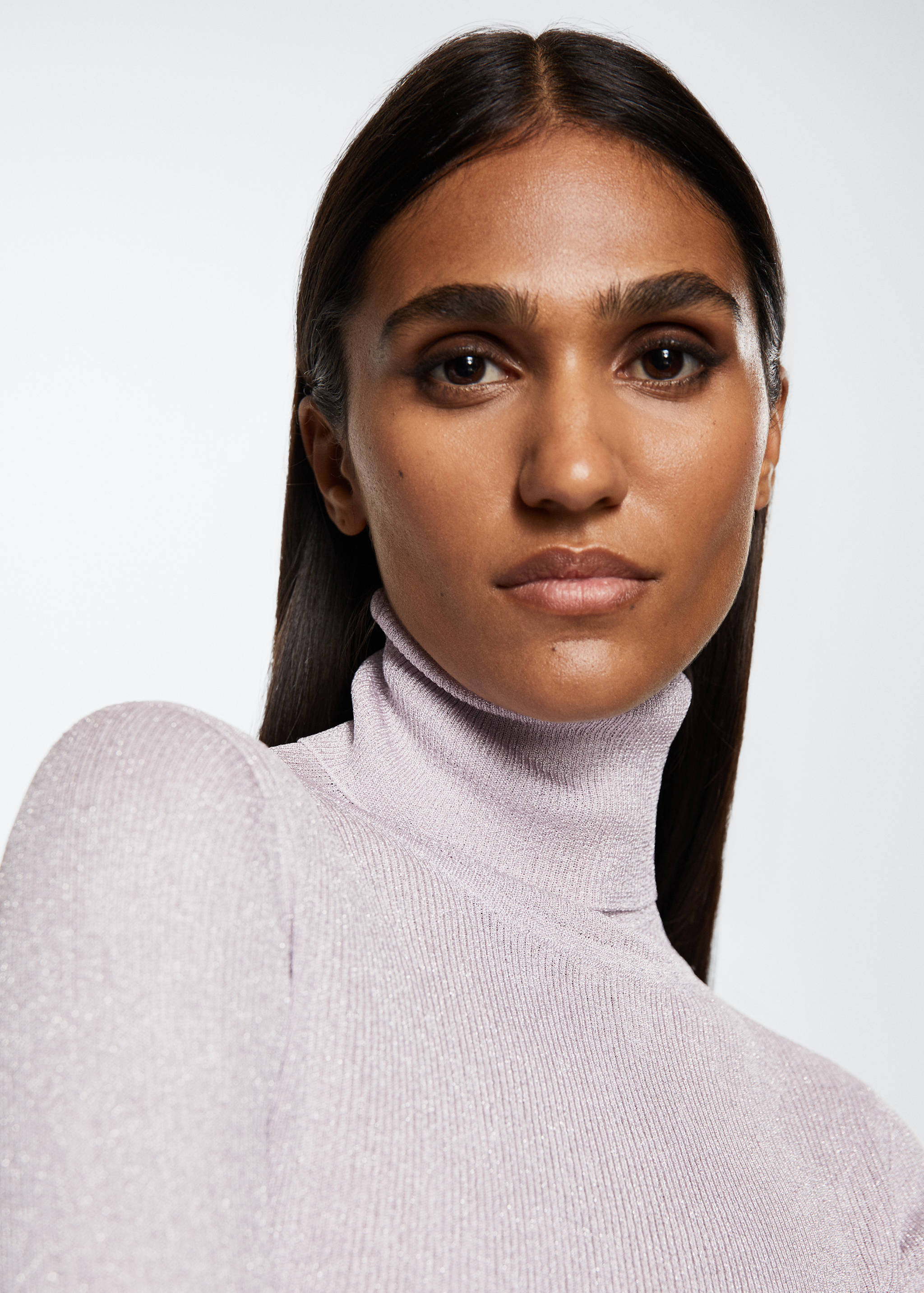 Gerippter Rollkragenpullover - Detail des Artikels 1