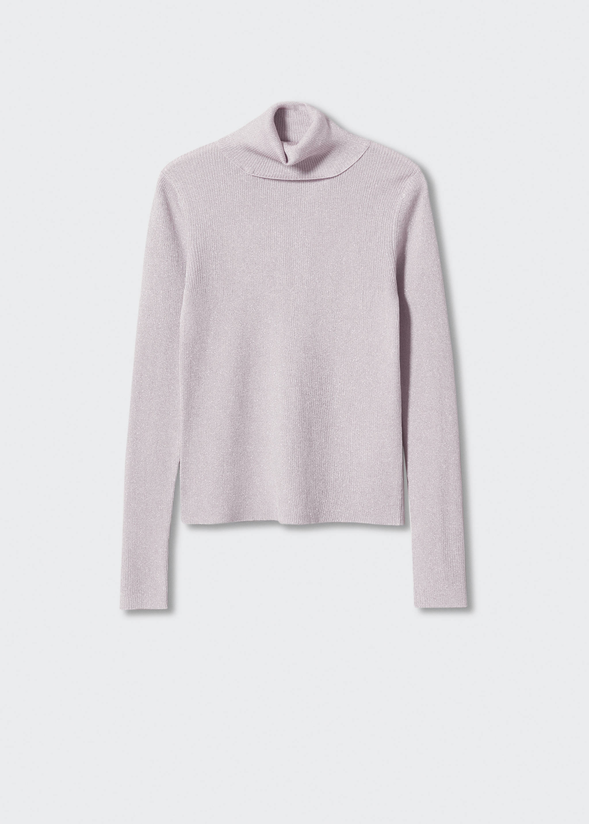 Gerippter Rollkragenpullover - Artikel ohne Model