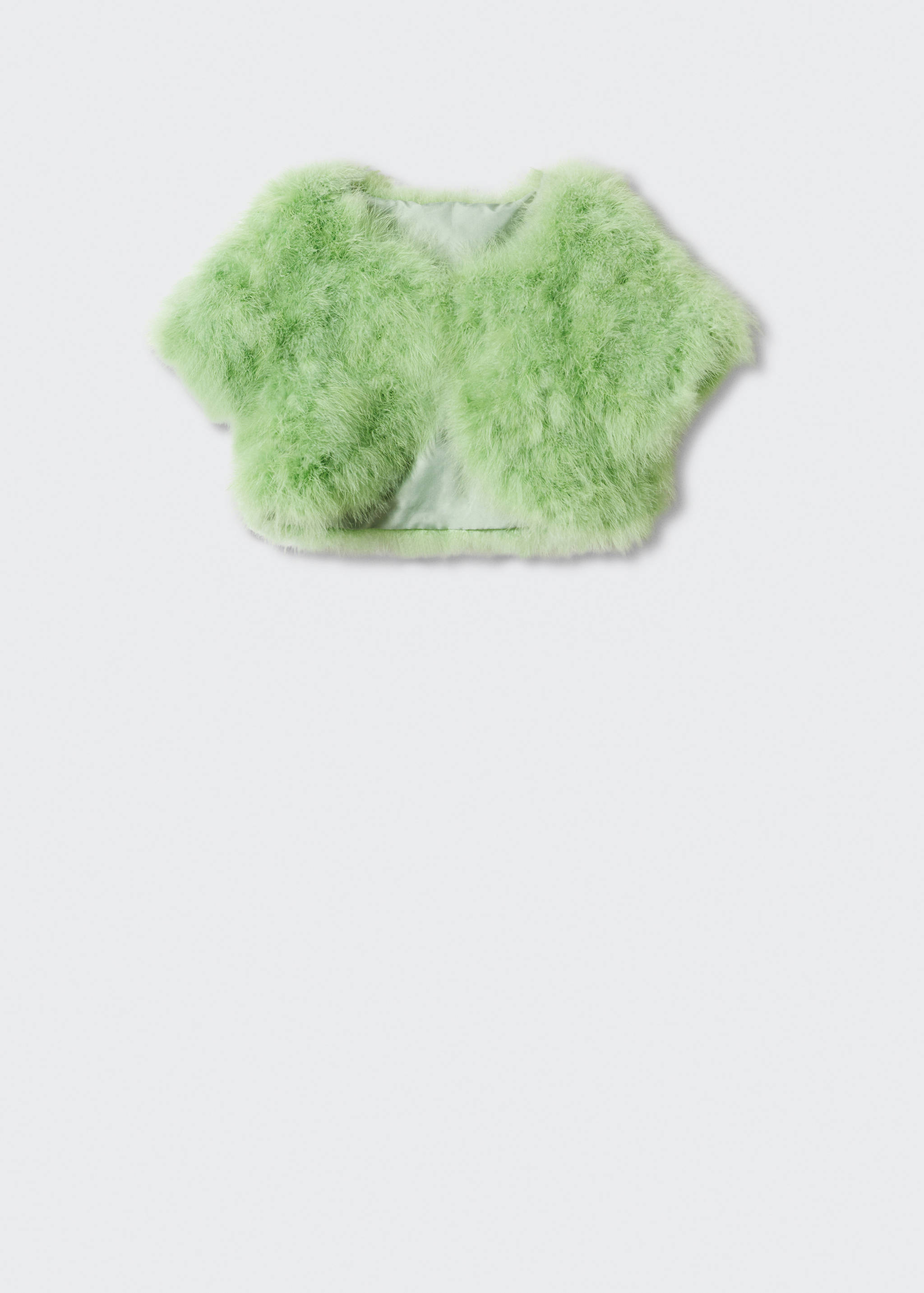 Bolero corto plumas - Artículo sin modelo