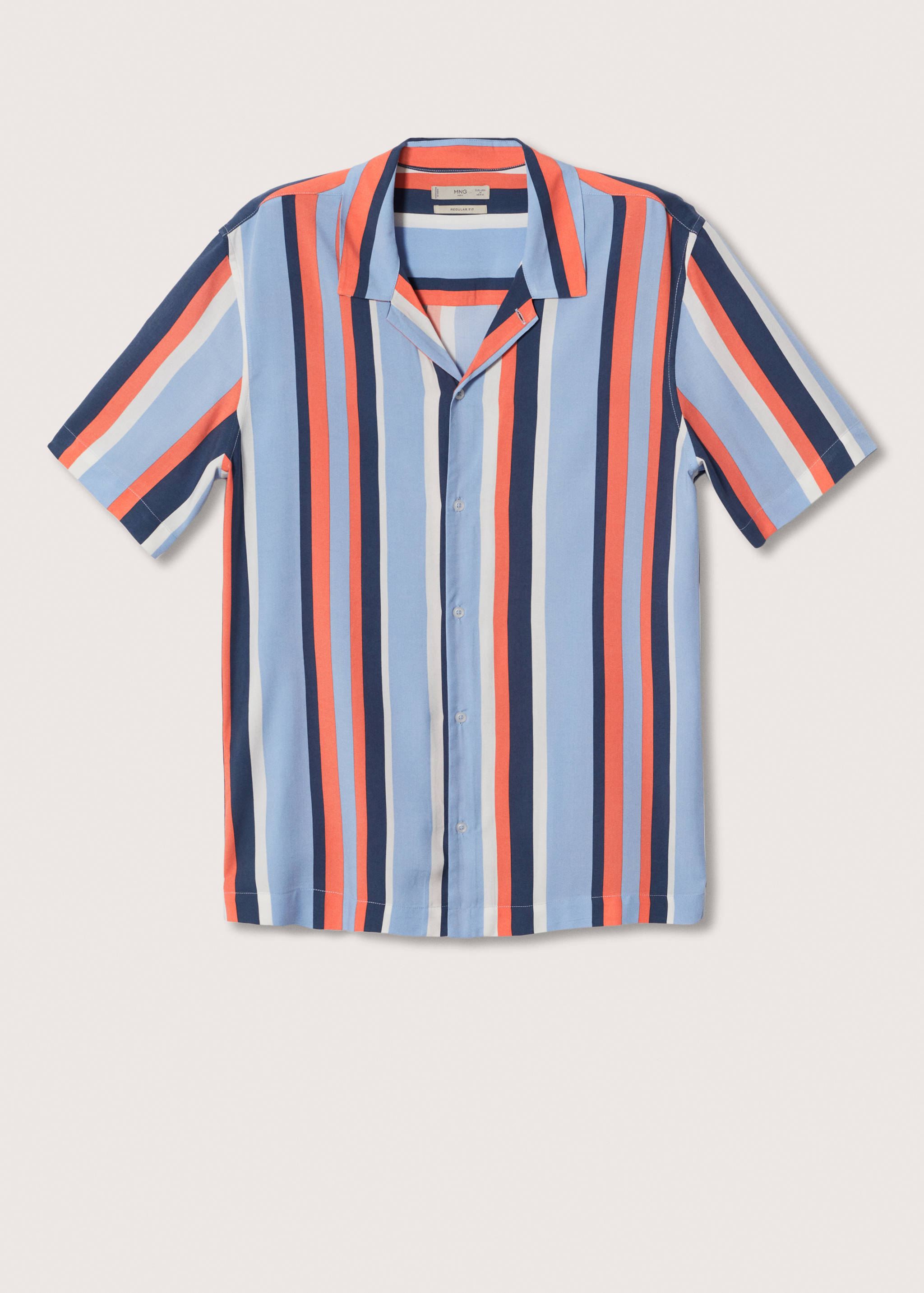 Camisa fluida ratlles - Article sense model