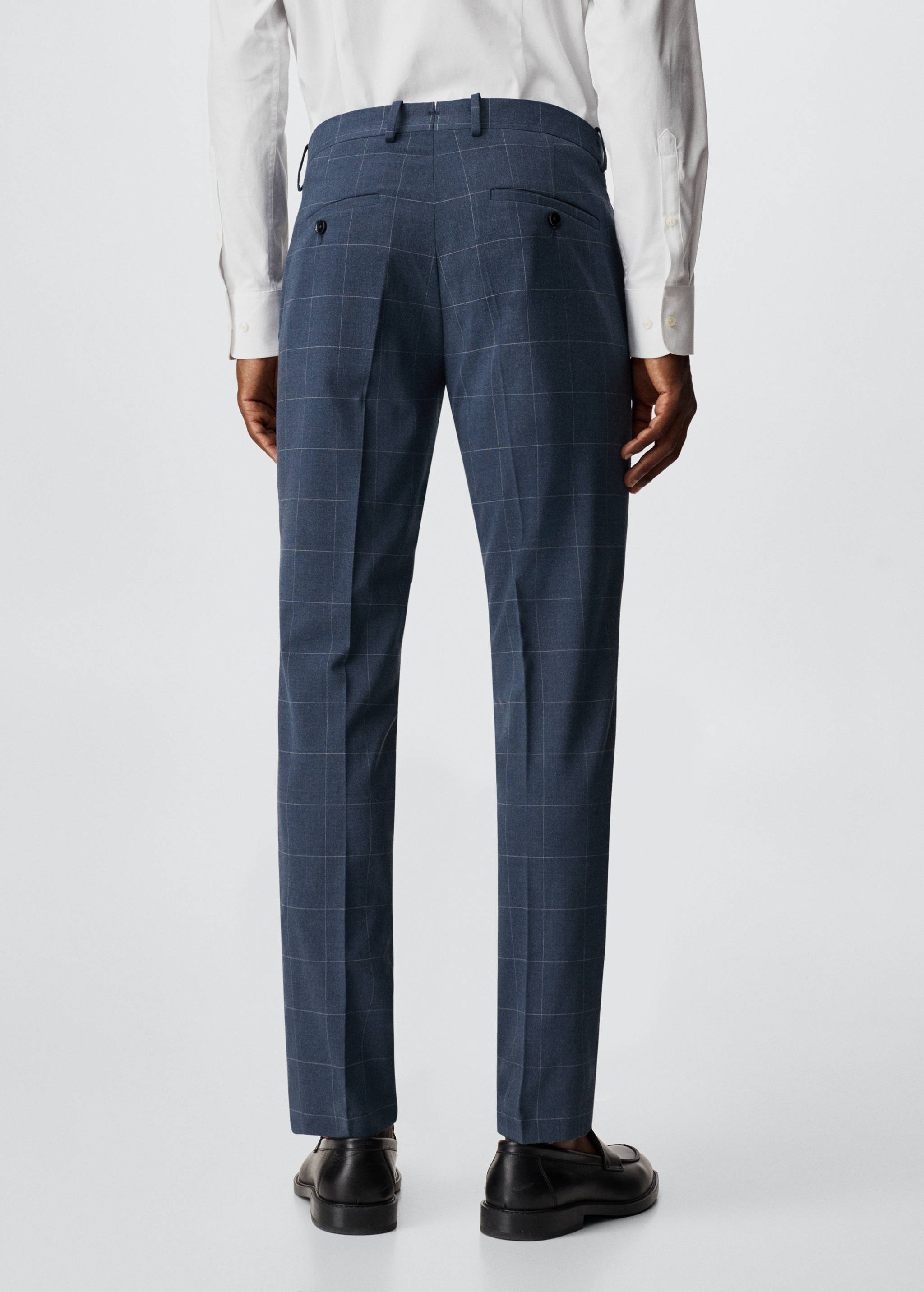 Super slim fit suit trousers - Reverse of the article