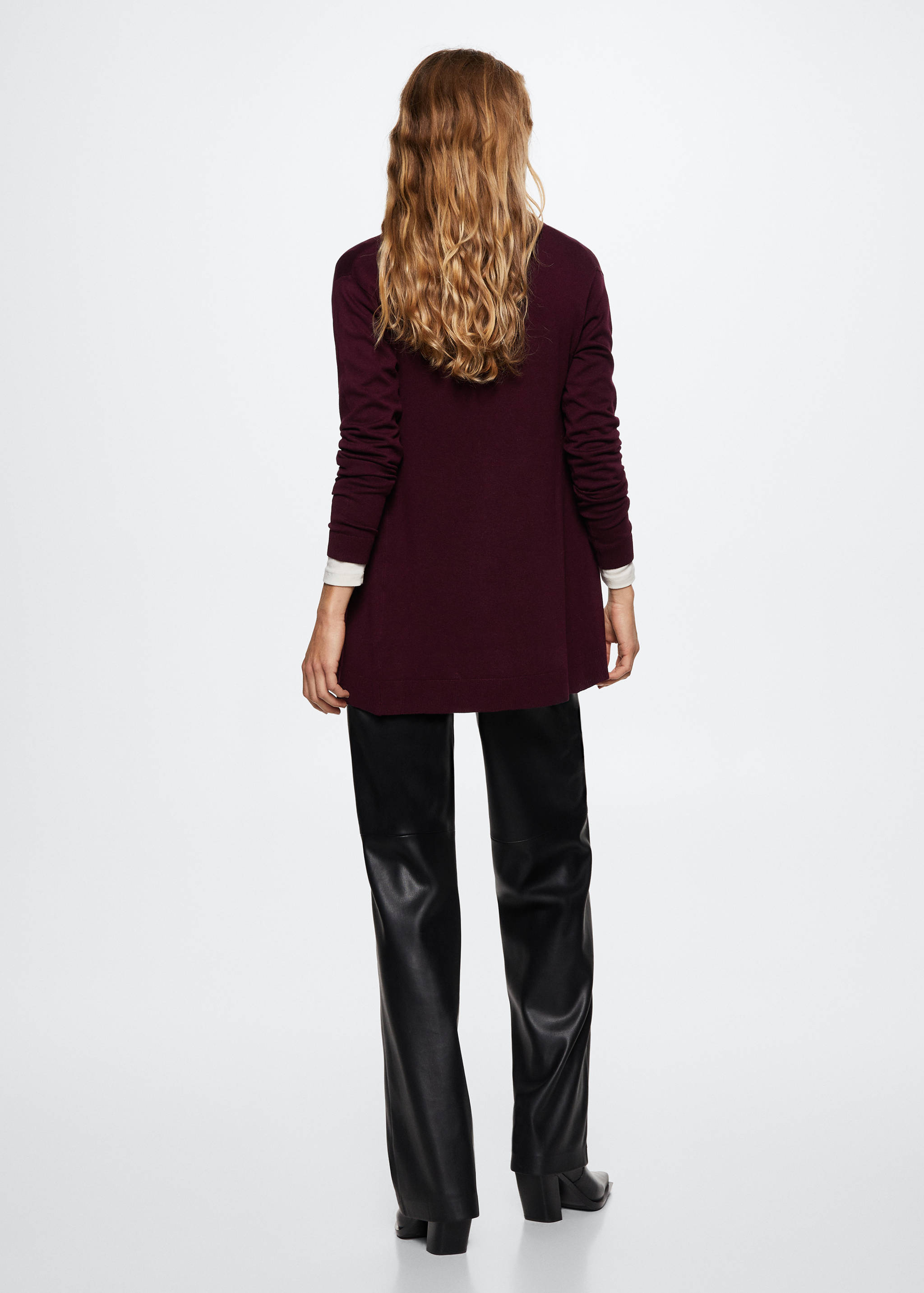 Feiner Strickcardigan - Rückseite des Artikels