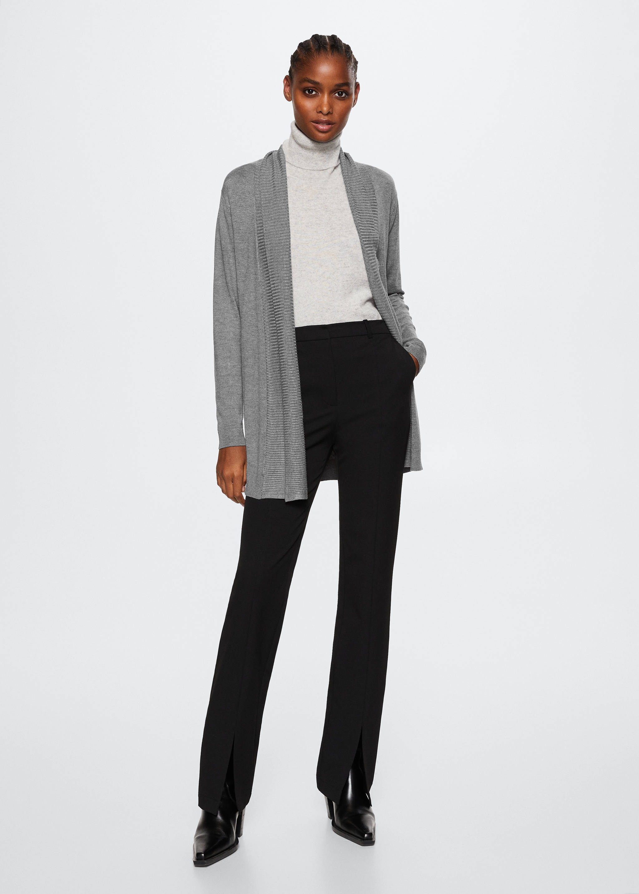 Feiner Strickcardigan - Allgemeine Ansicht