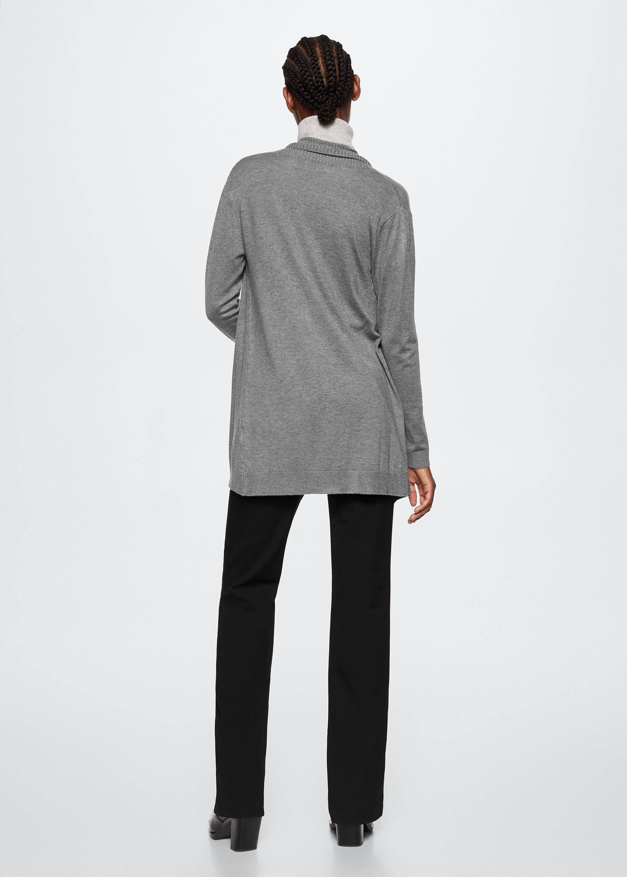 Feiner Strickcardigan - Rückseite des Artikels