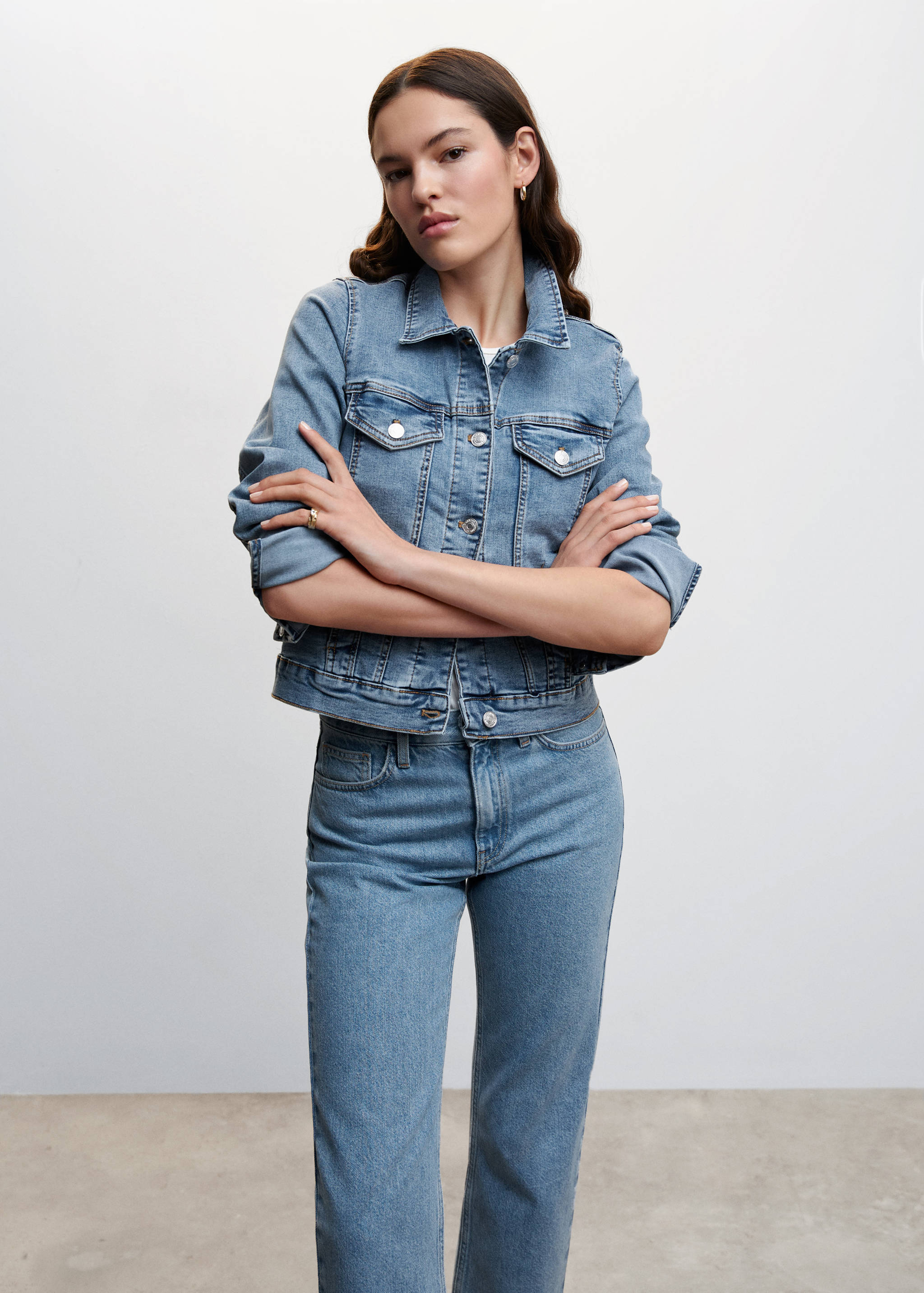 Caçadora texana butxaques - Pla mig