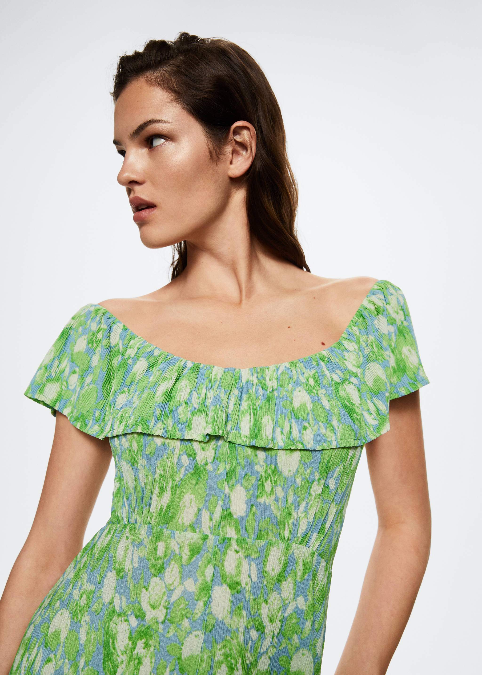 Floral print dress - Details of the article 1