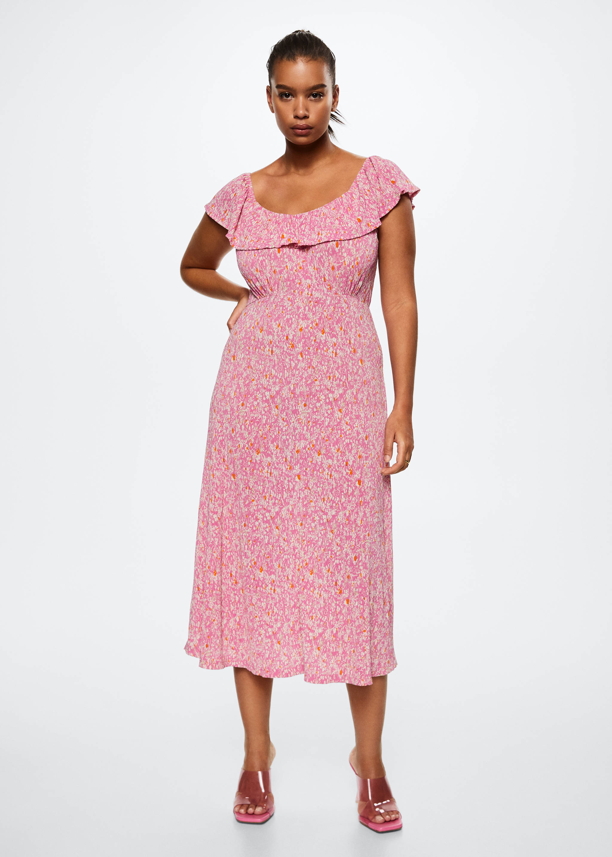 Floral print dress - Details of the article 6