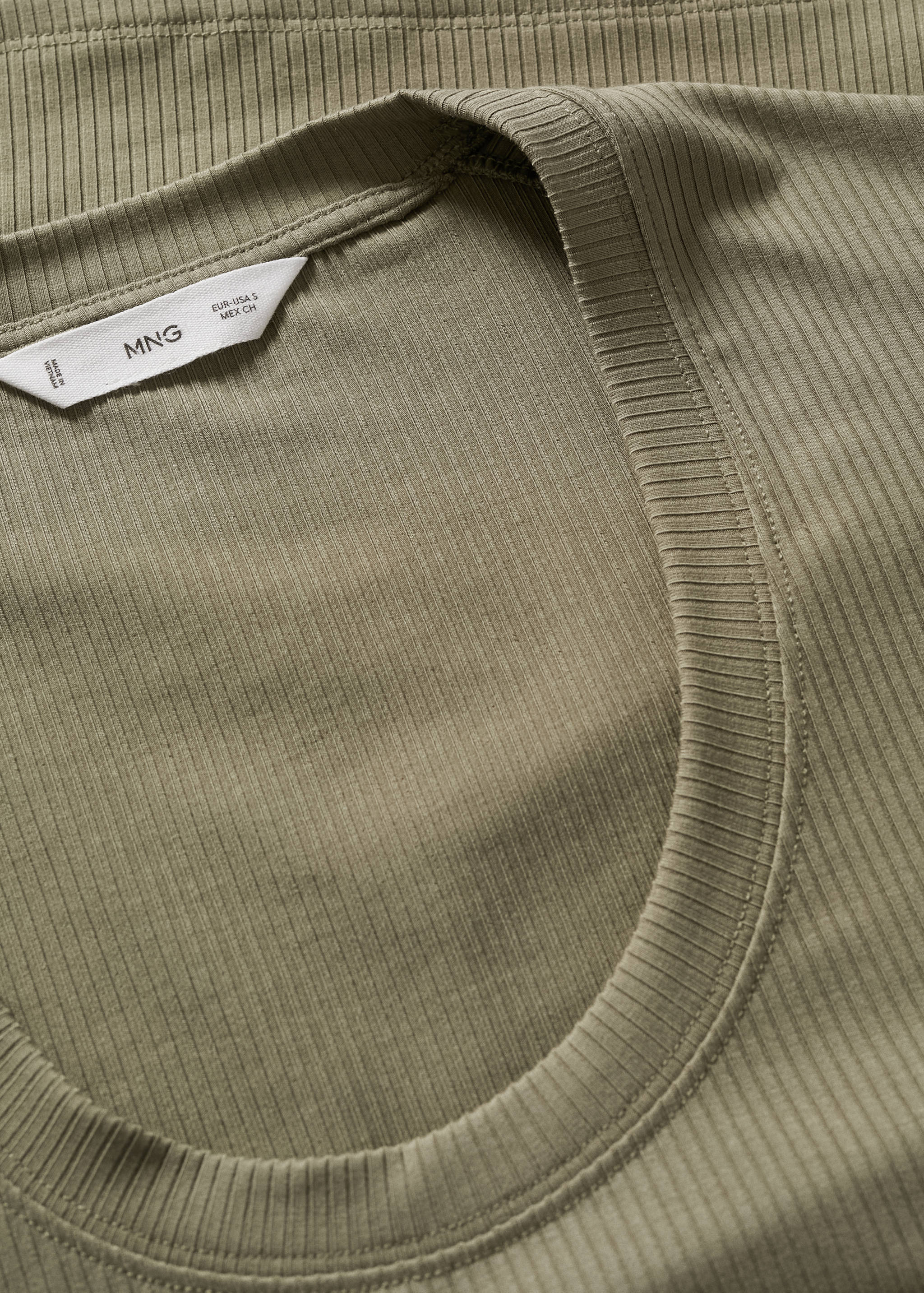 Samarreta bàsica canalé - Detall de l'article 8