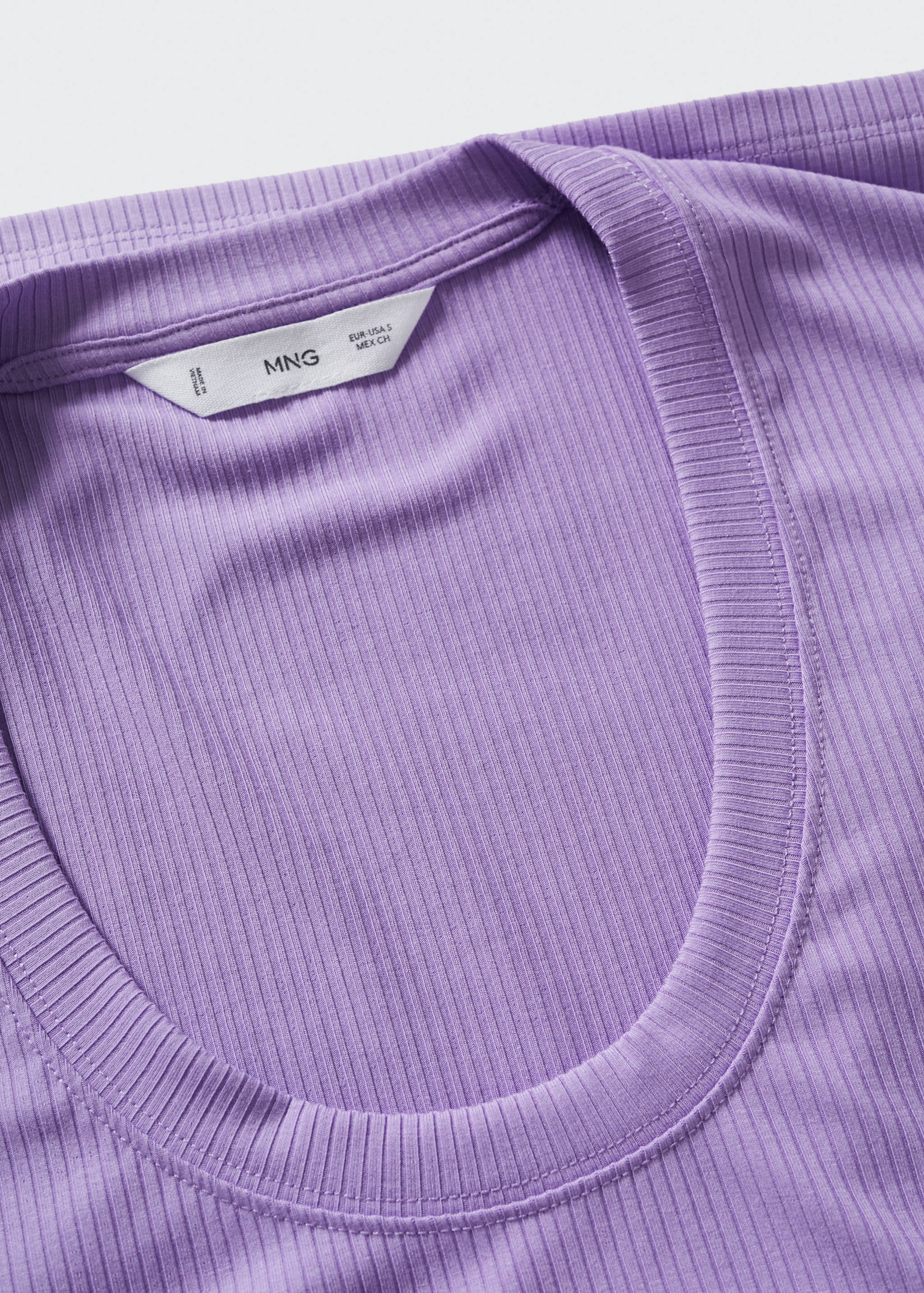 Samarreta bàsica canalé - Detall de l'article 8