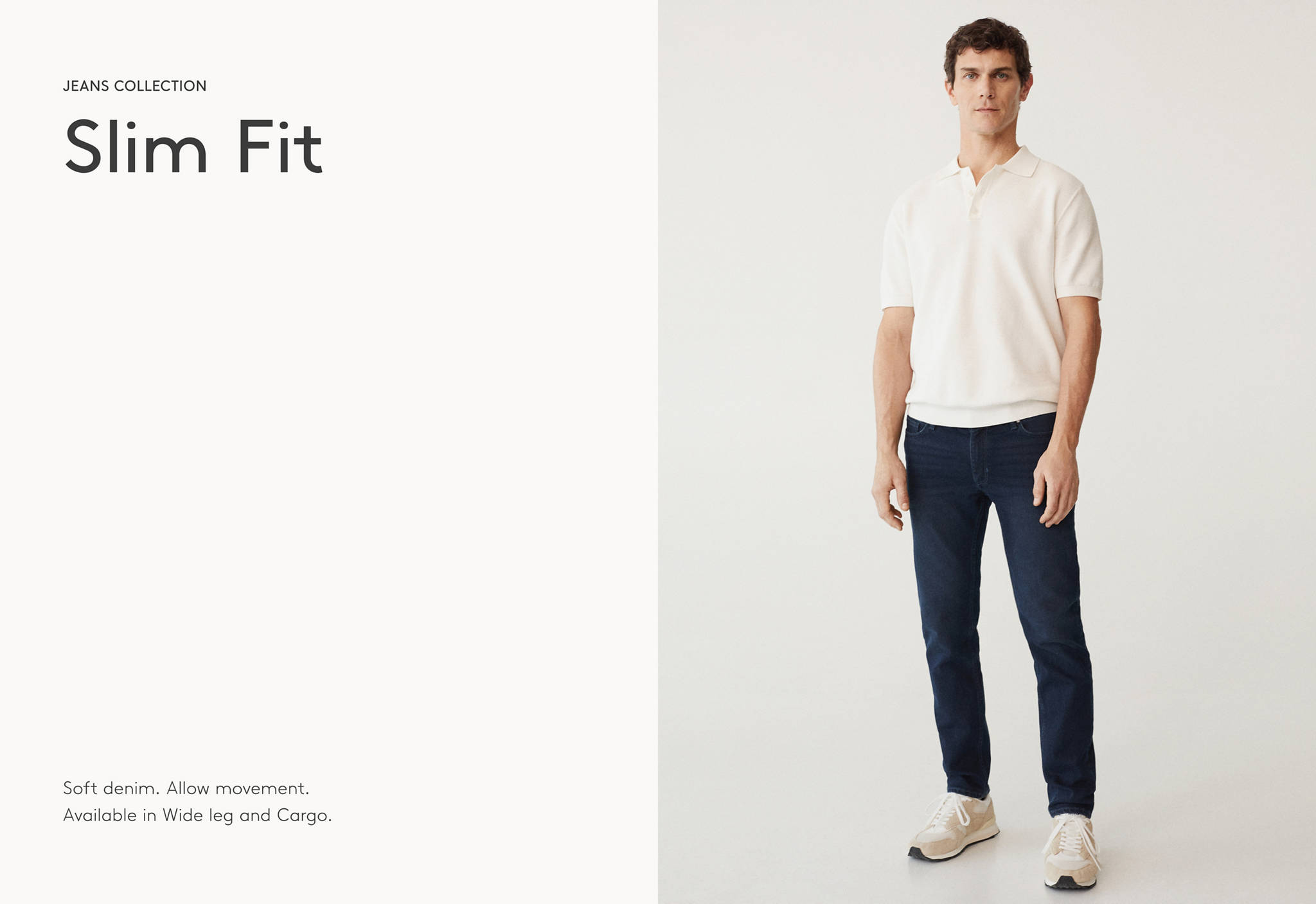 Jan slim-fit jeans - Panoramic plane