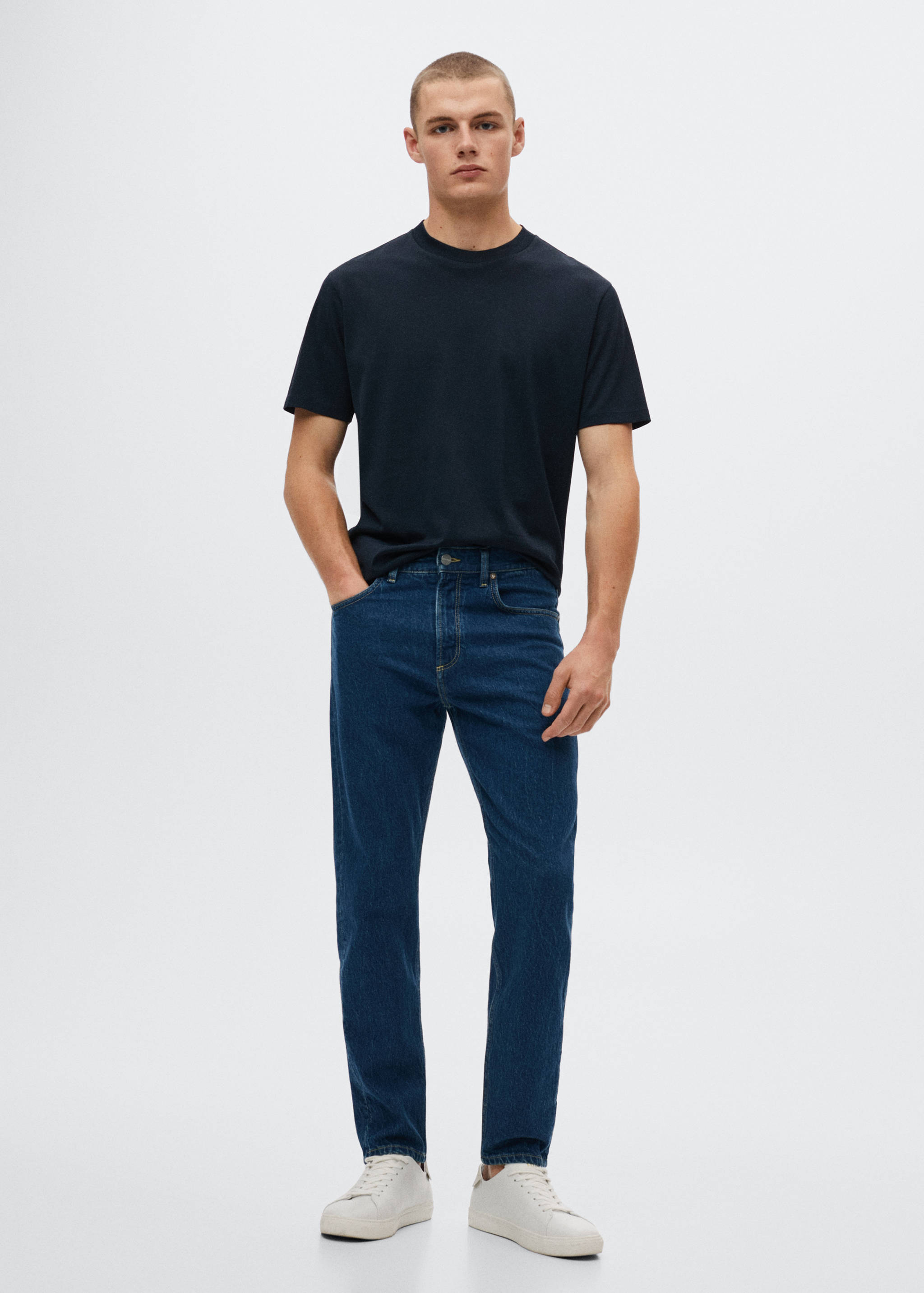 Tapered Jeans Ben in Cropped-Länge - Allgemeine Ansicht