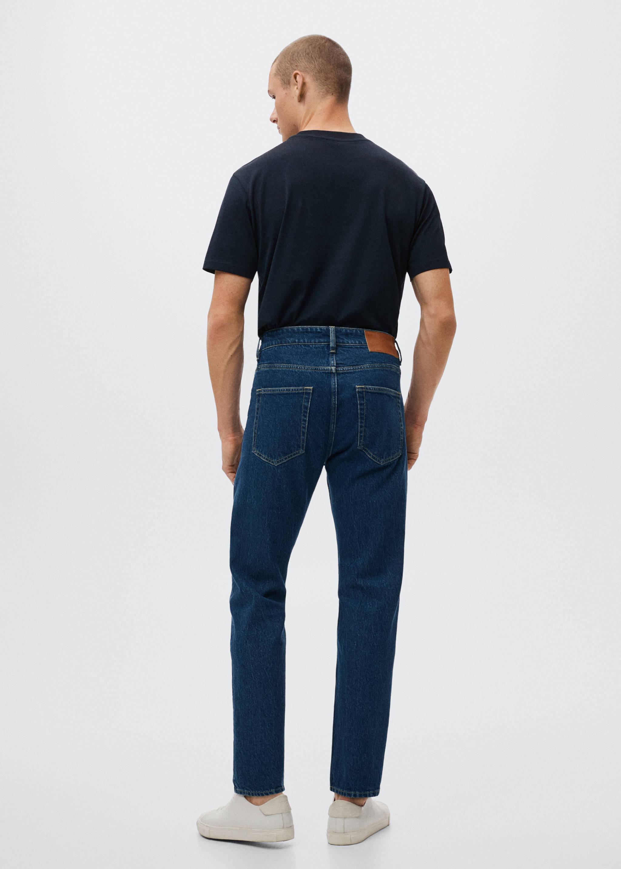 Tapered Jeans Ben in Cropped-Länge - Rückseite des Artikels