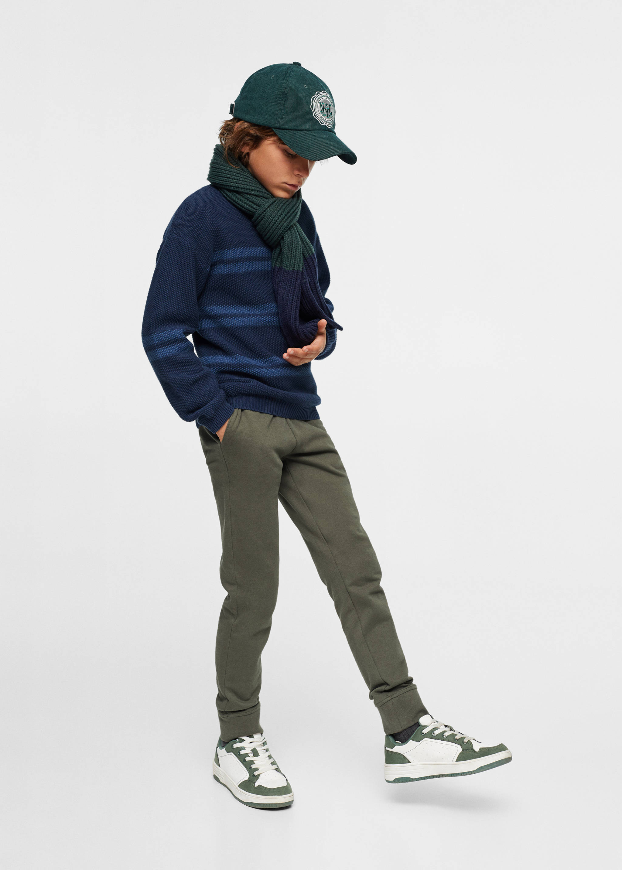 Jogger-Hose aus Baumwolle - Allgemeine Ansicht