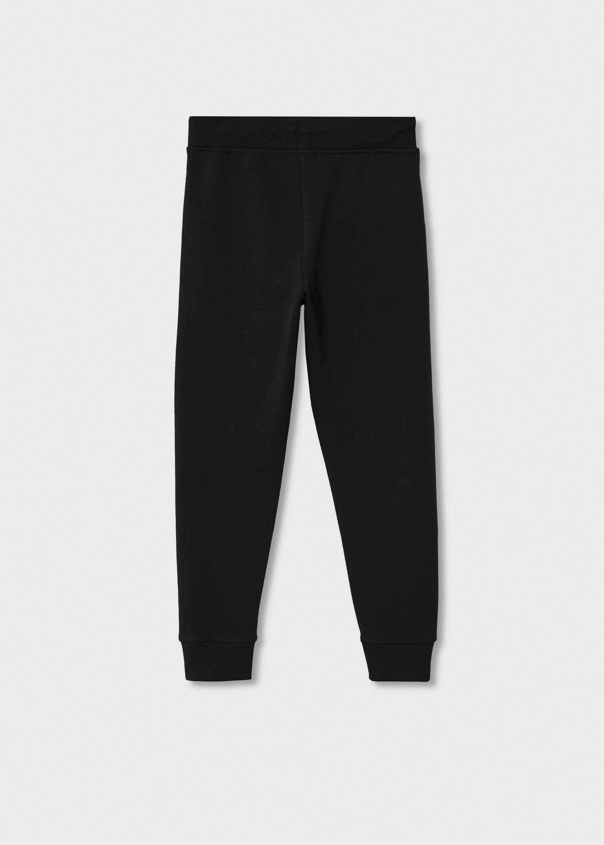 Jogger-Hose aus Baumwolle - Rückseite des Artikels