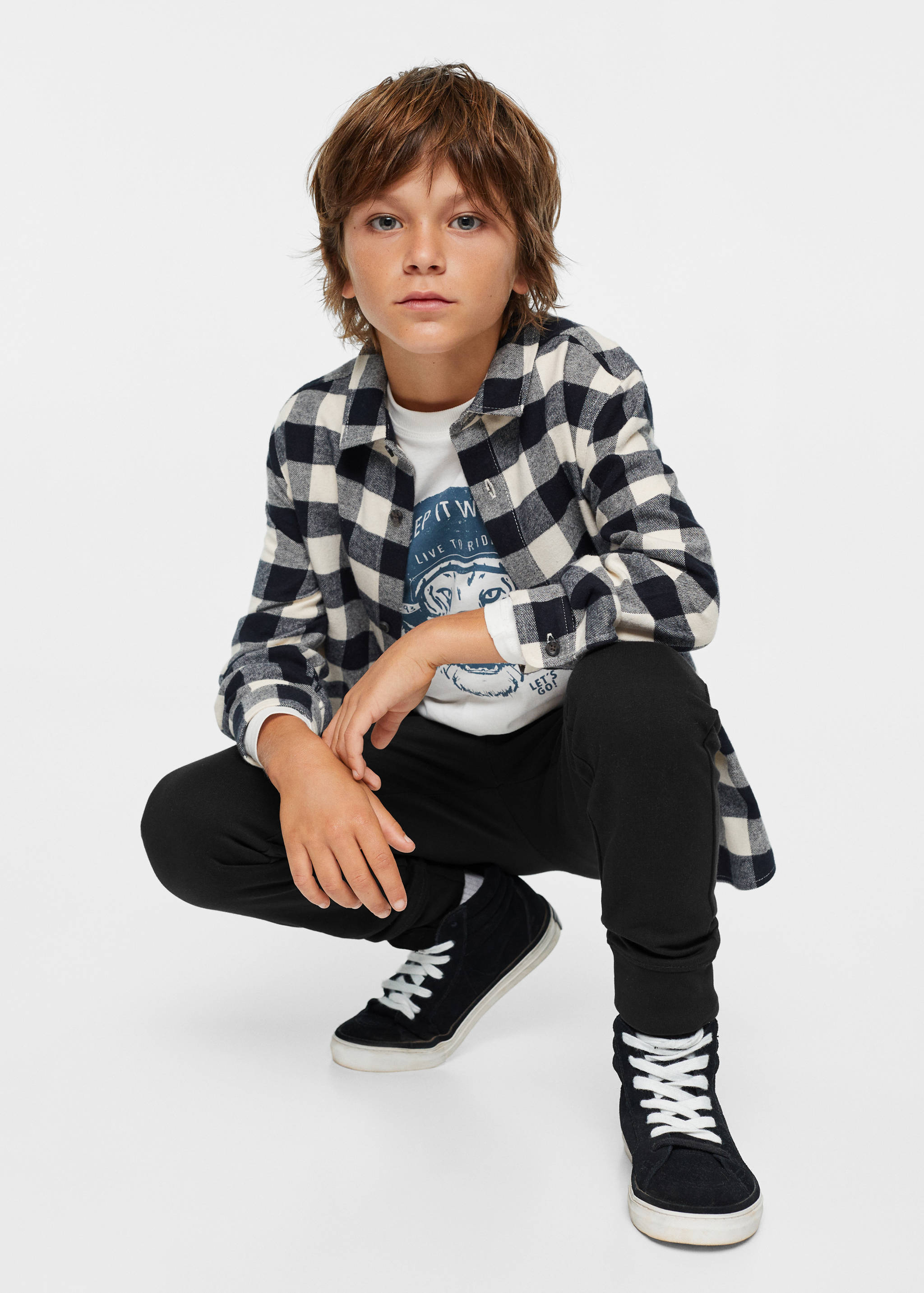 Jogger-Hose aus Baumwolle - Detail des Artikels 2