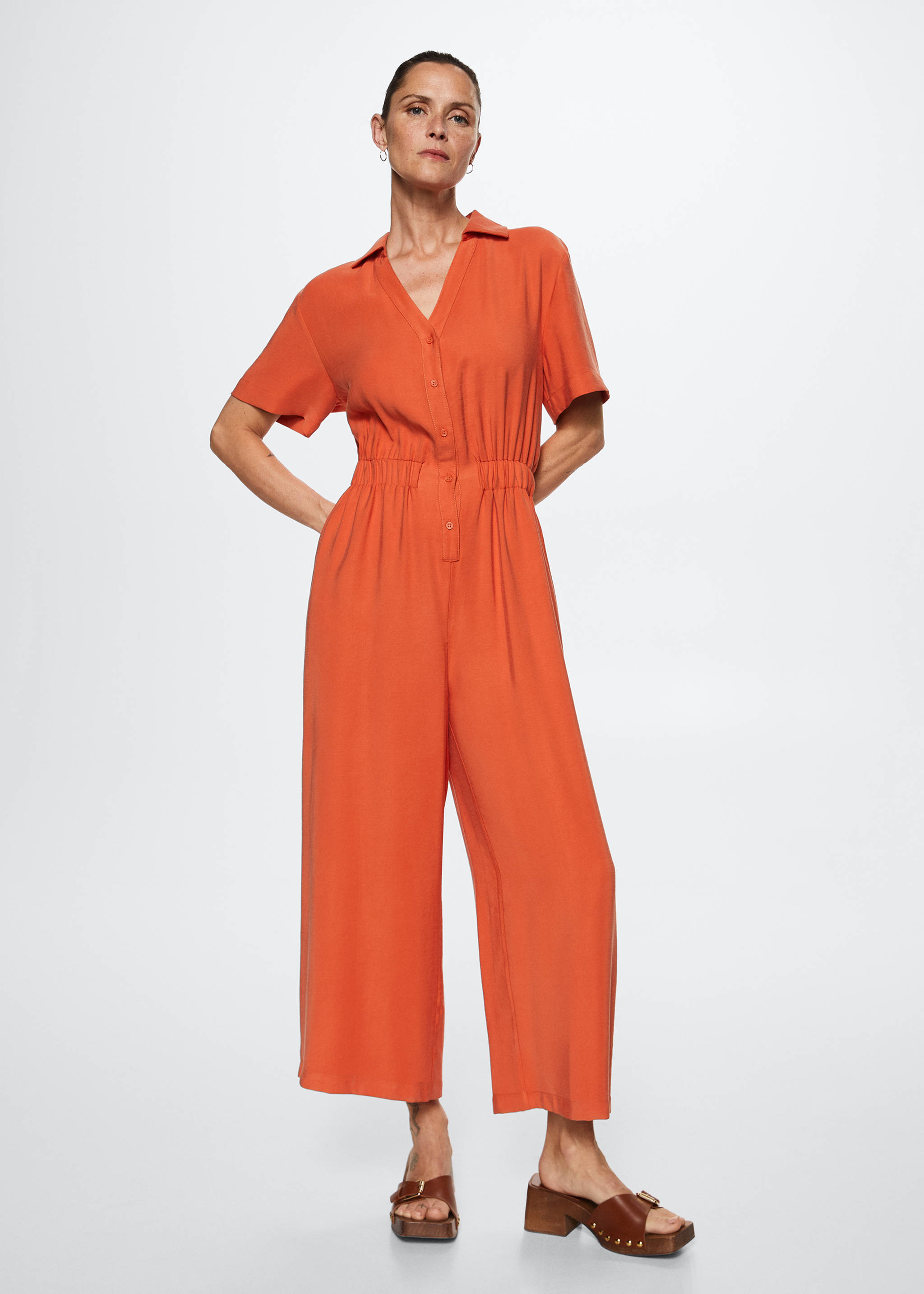 Combinaison col chemise - Plan général