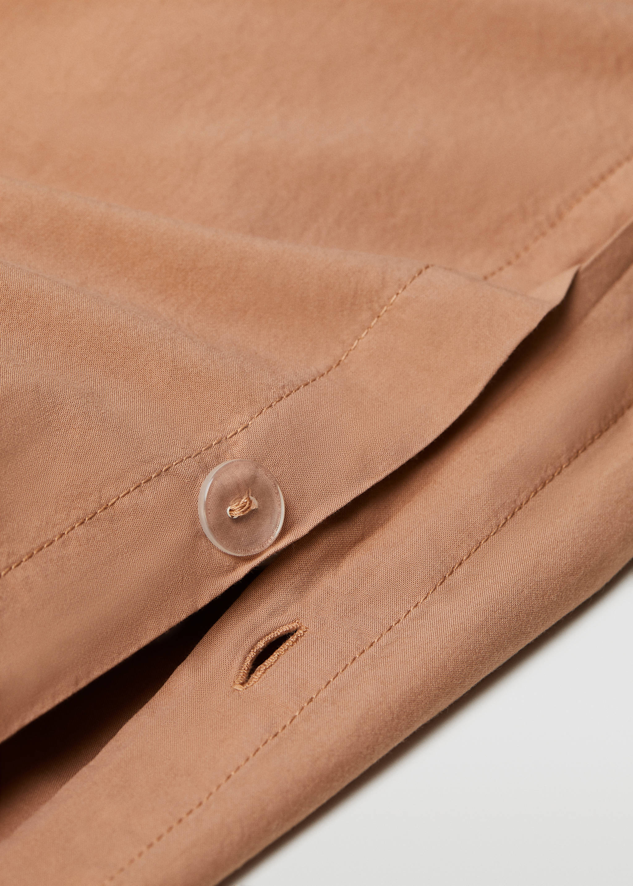 Housse de couette coton lavé lit 135/140 cm - Plan moyen