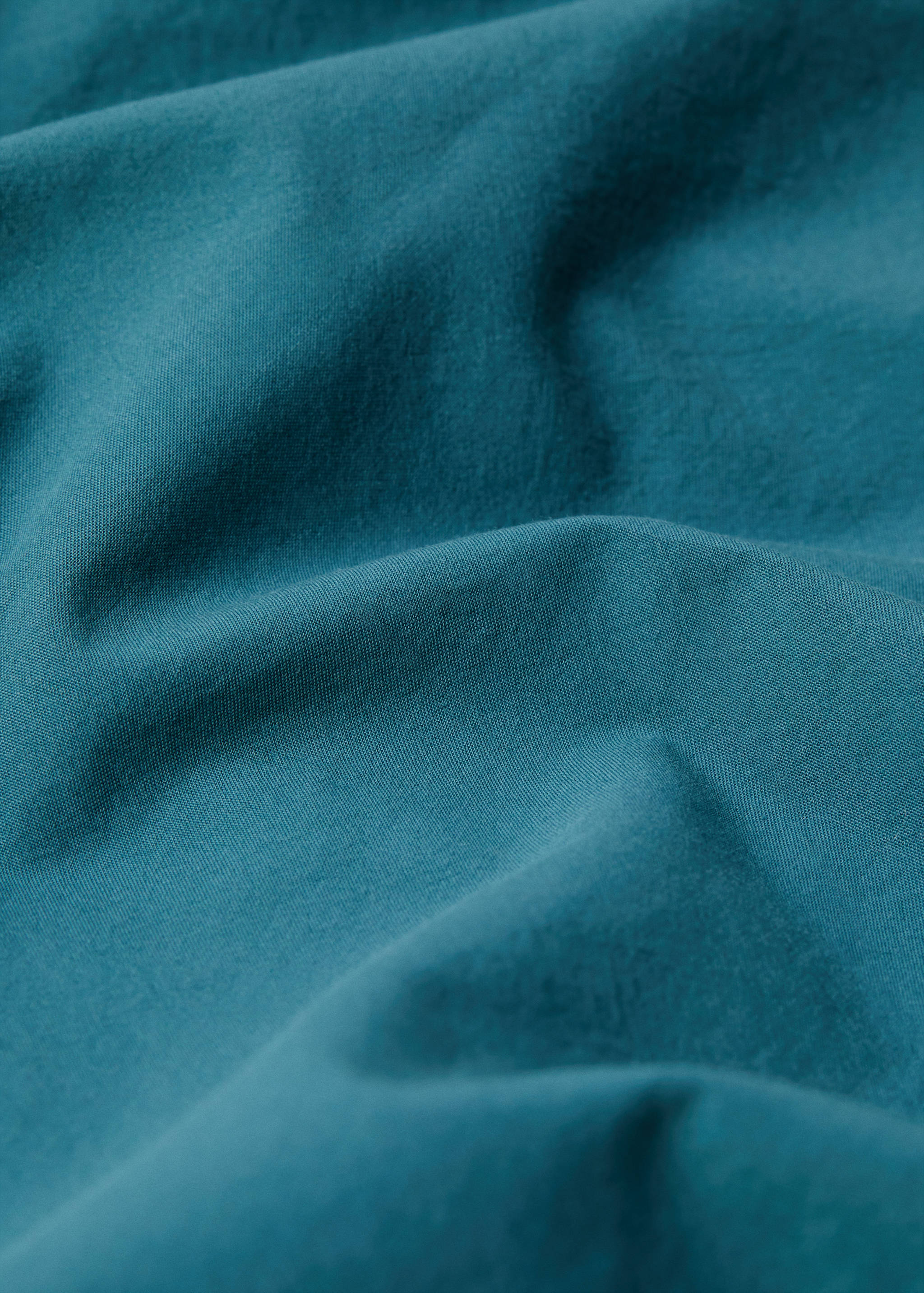 Housse de couette coton lavé lit 135/140 cm - Plan moyen