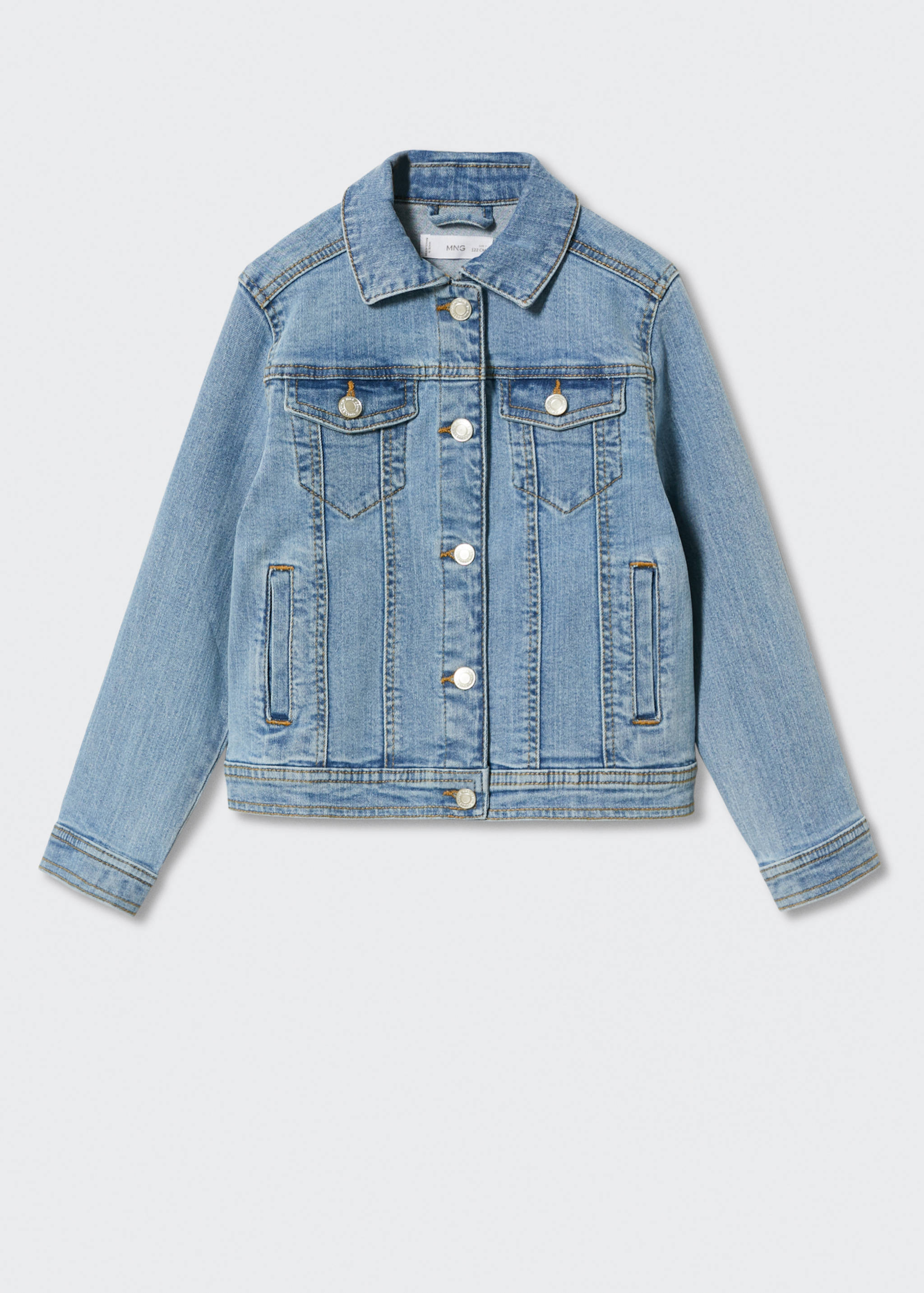 Pockets denim jacket - Article without model