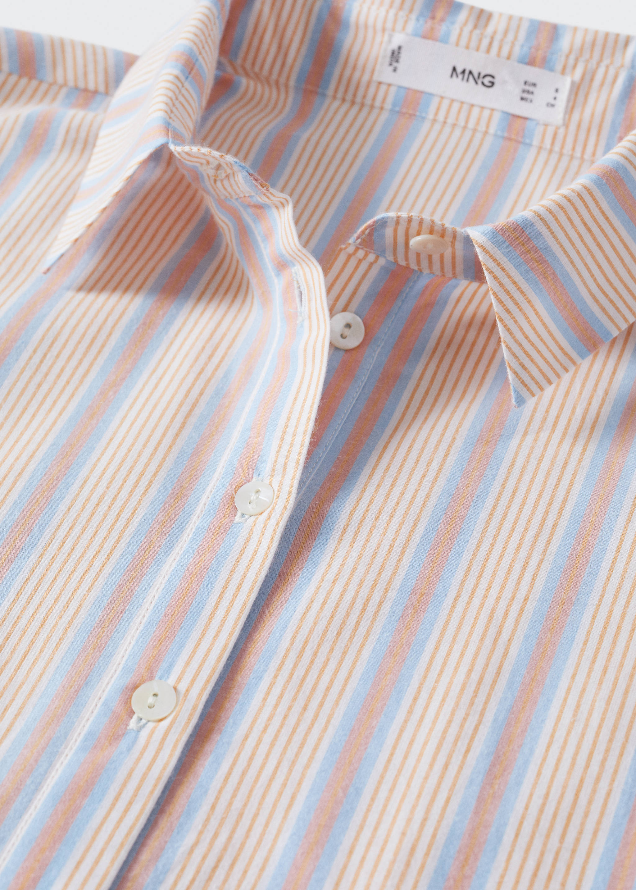 Gestreiftes Baumwollkleid - Detail des Artikels 8