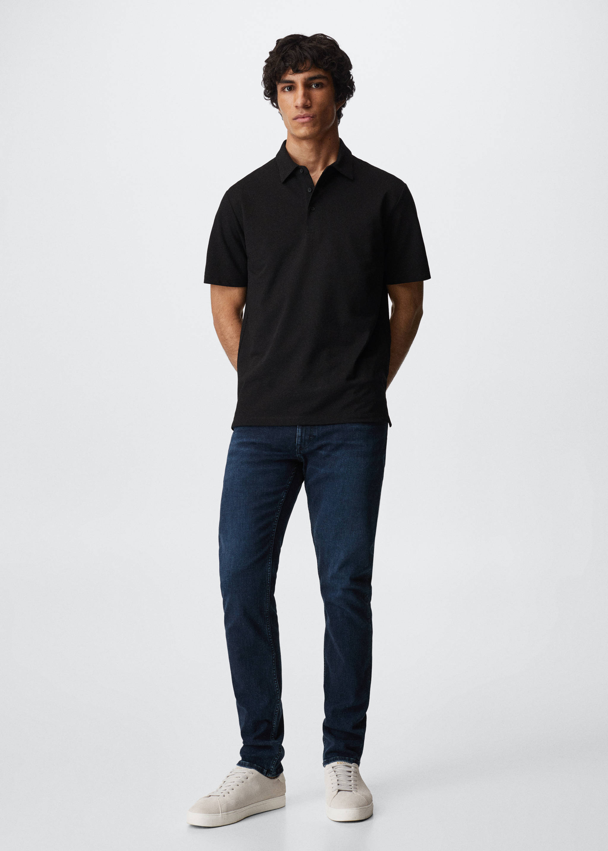 Texans Patrick slim fit Ultra Soft Touch - Pla general