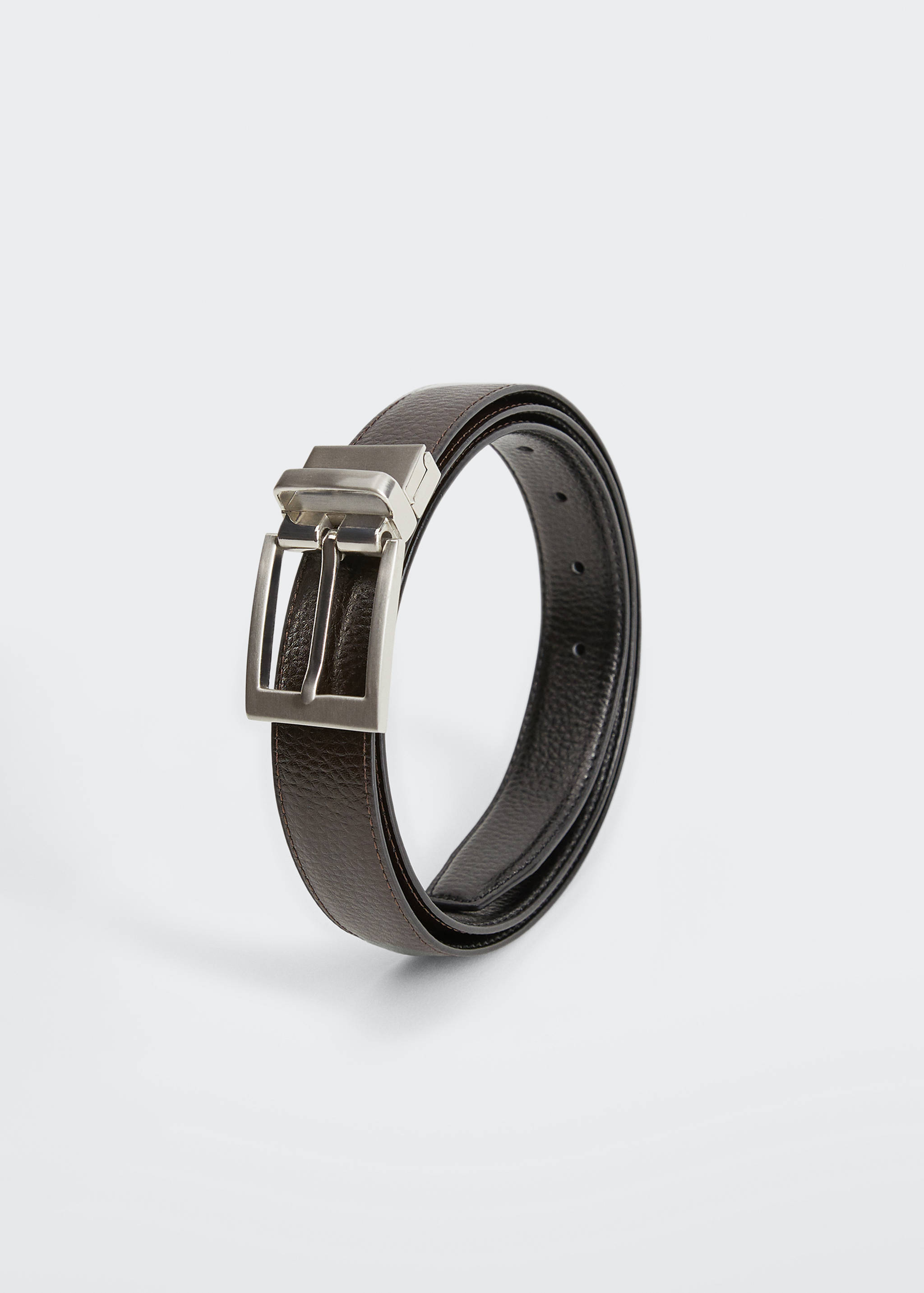 Reversible Tailored leather belt - Details of the article 3