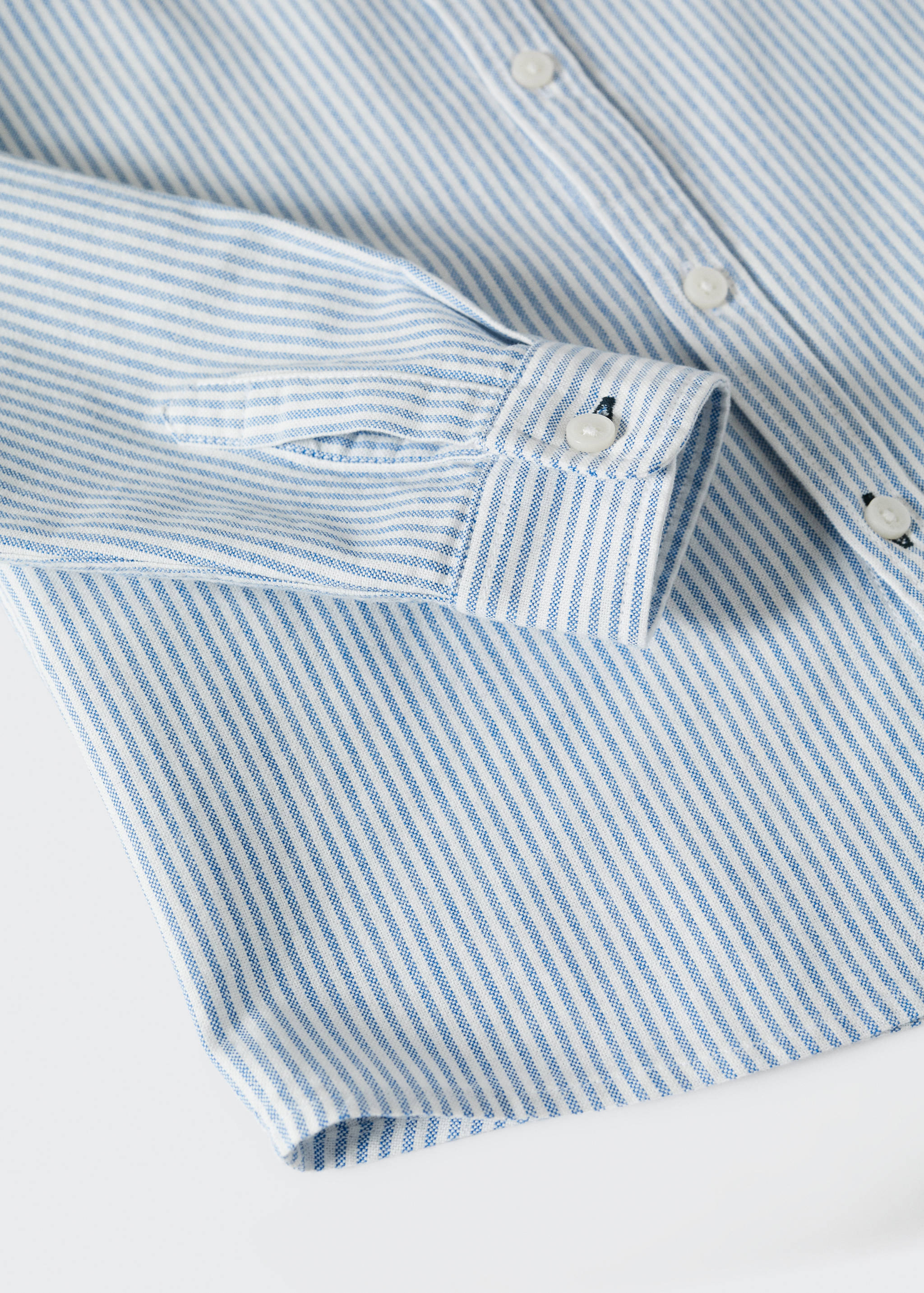 Camisa vestir cotó ratlles - Detall de l'article 8