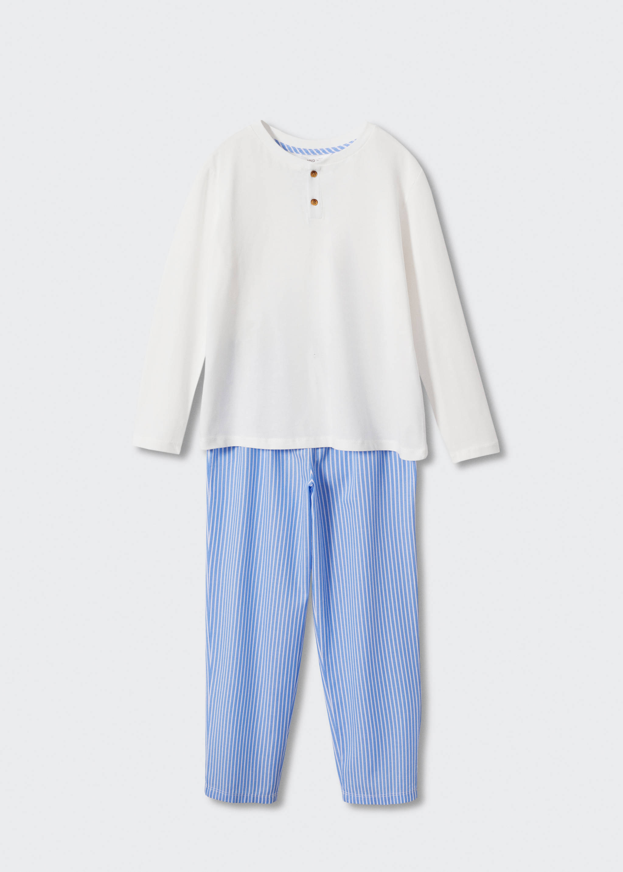 Cotton long pyjamas - Details of the article 8