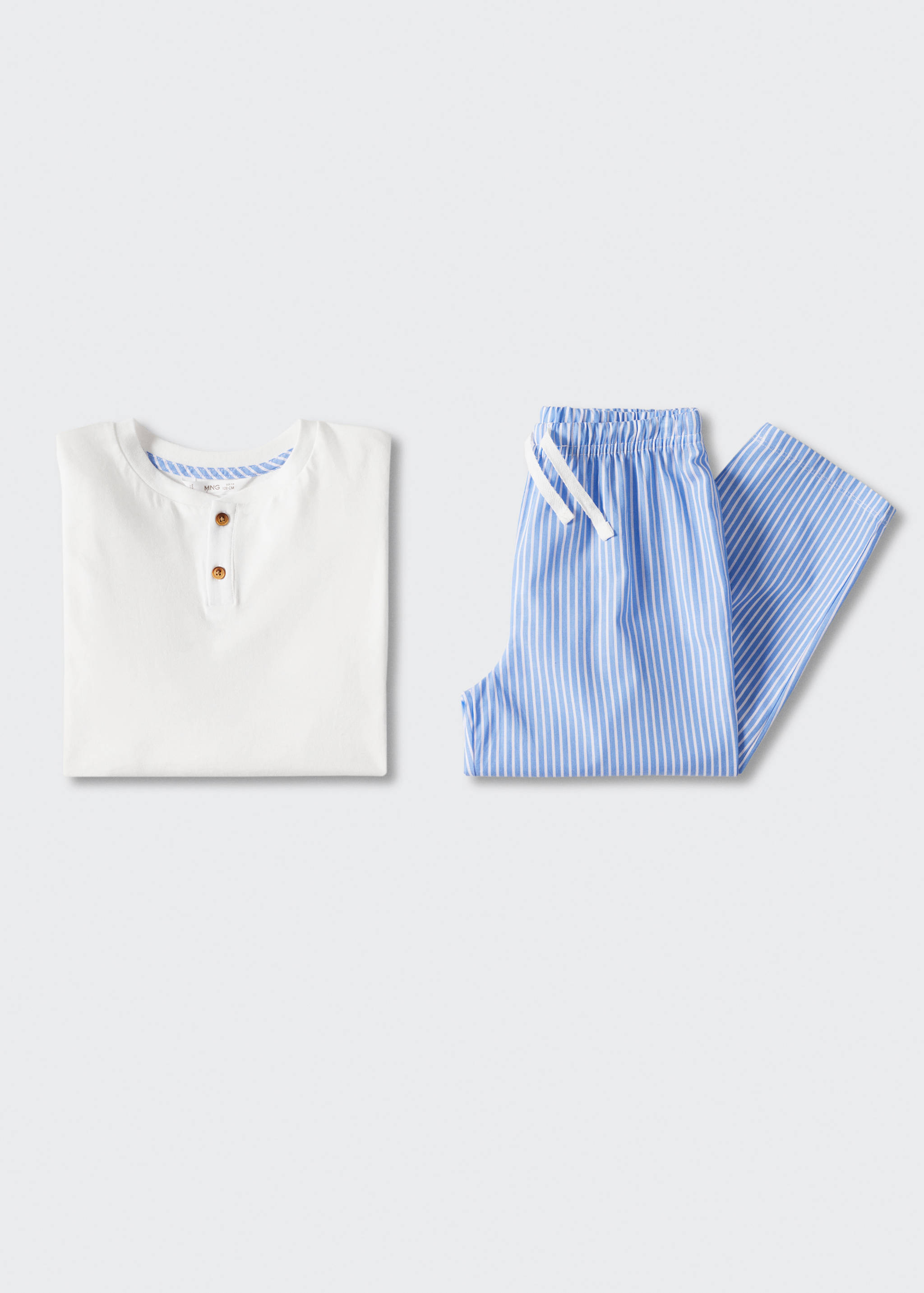 Cotton long pyjamas - Article without model