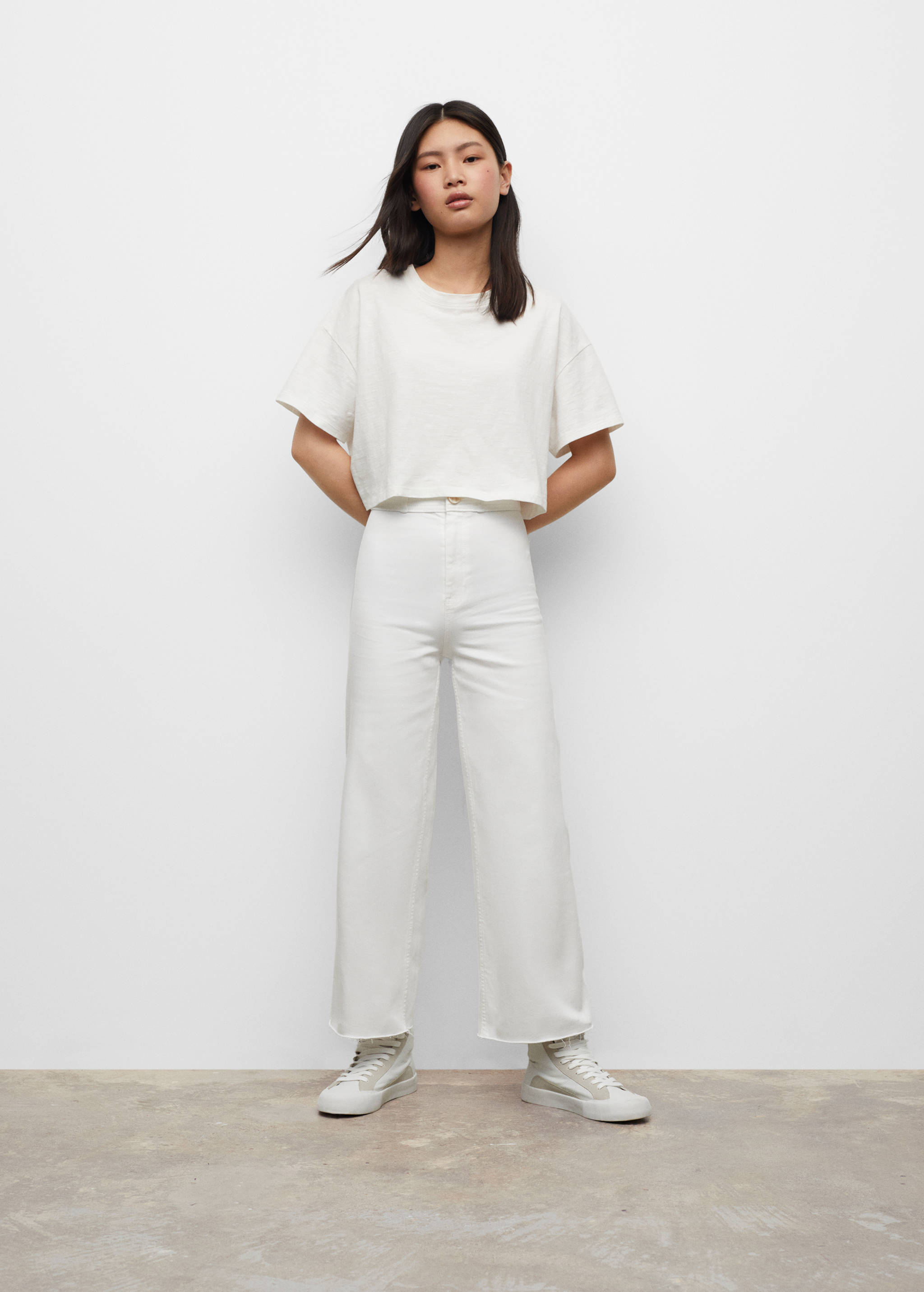 Jeans culotte high waist - Details of the article 4