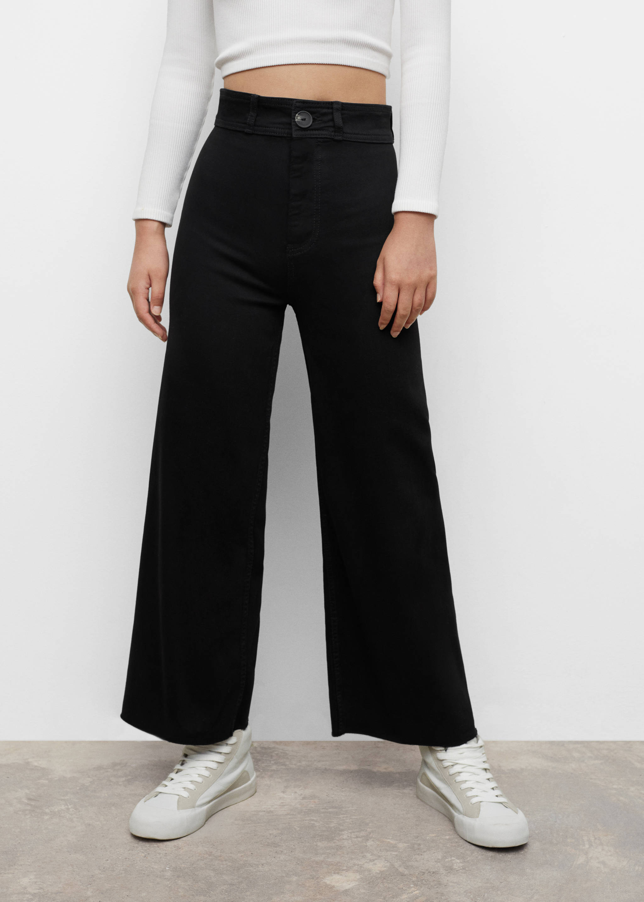 Jeans culotte high waist - Details of the article 1