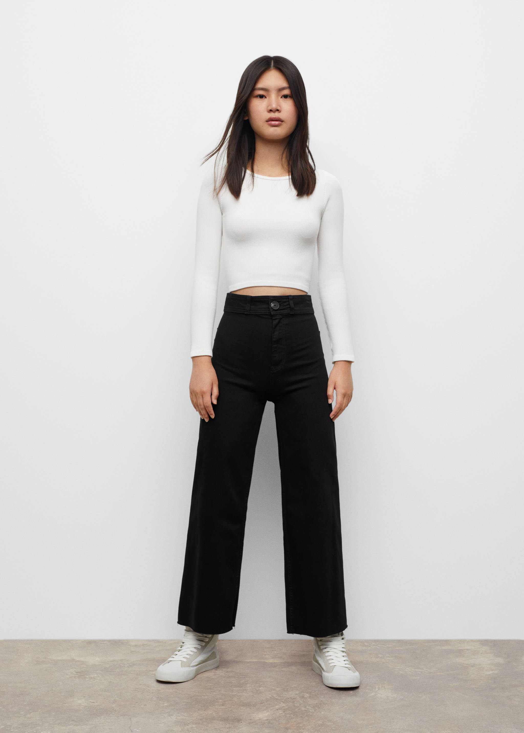 Jeans culotte high waist - Details of the article 4