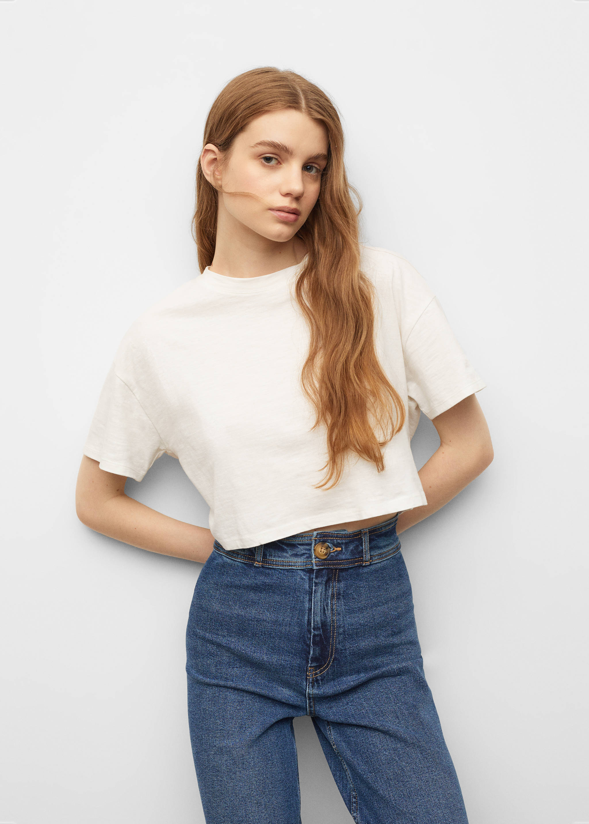 Jeans culotte high waist - Details of the article 2