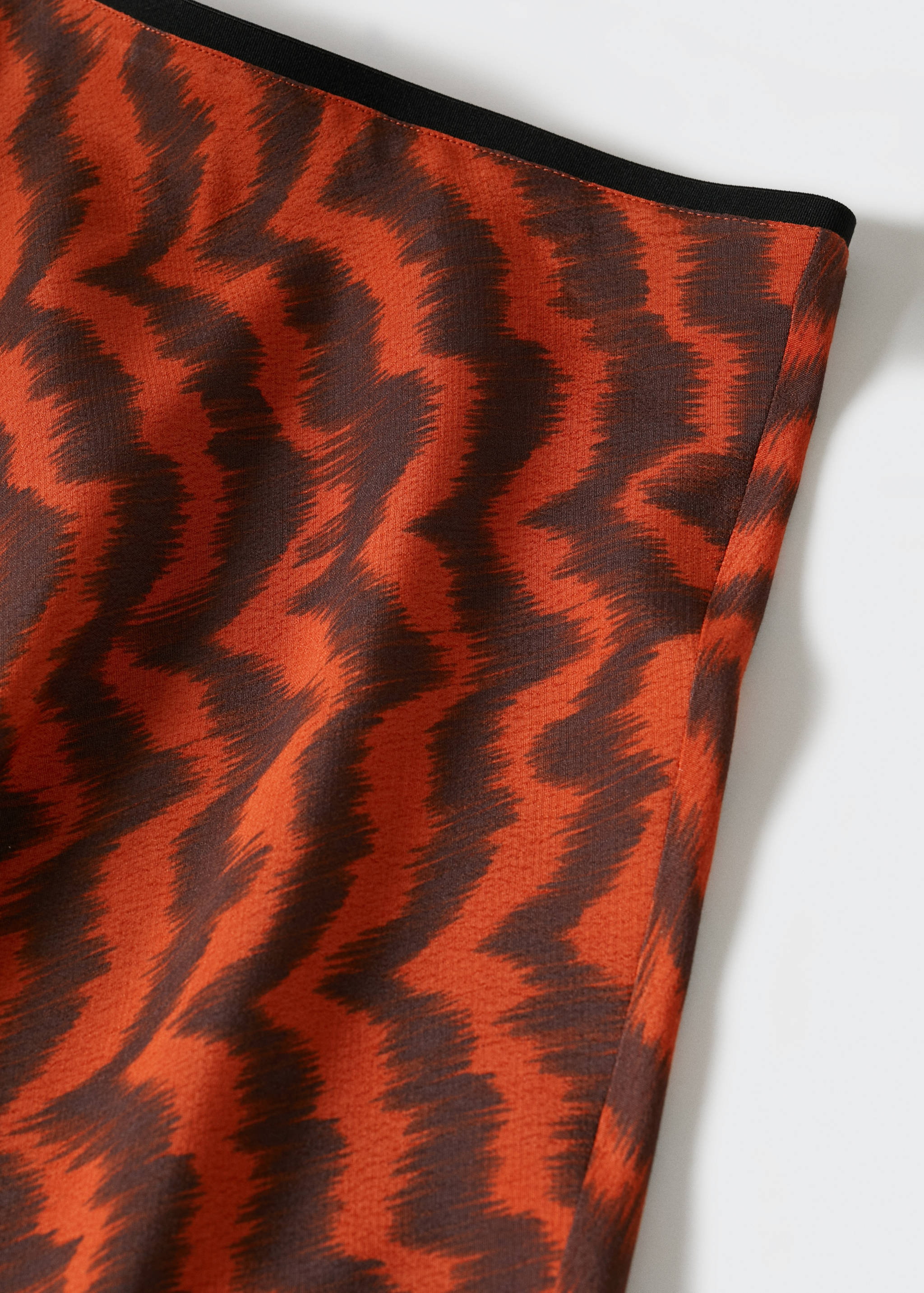 Printed midi skirt - Details of the article 8