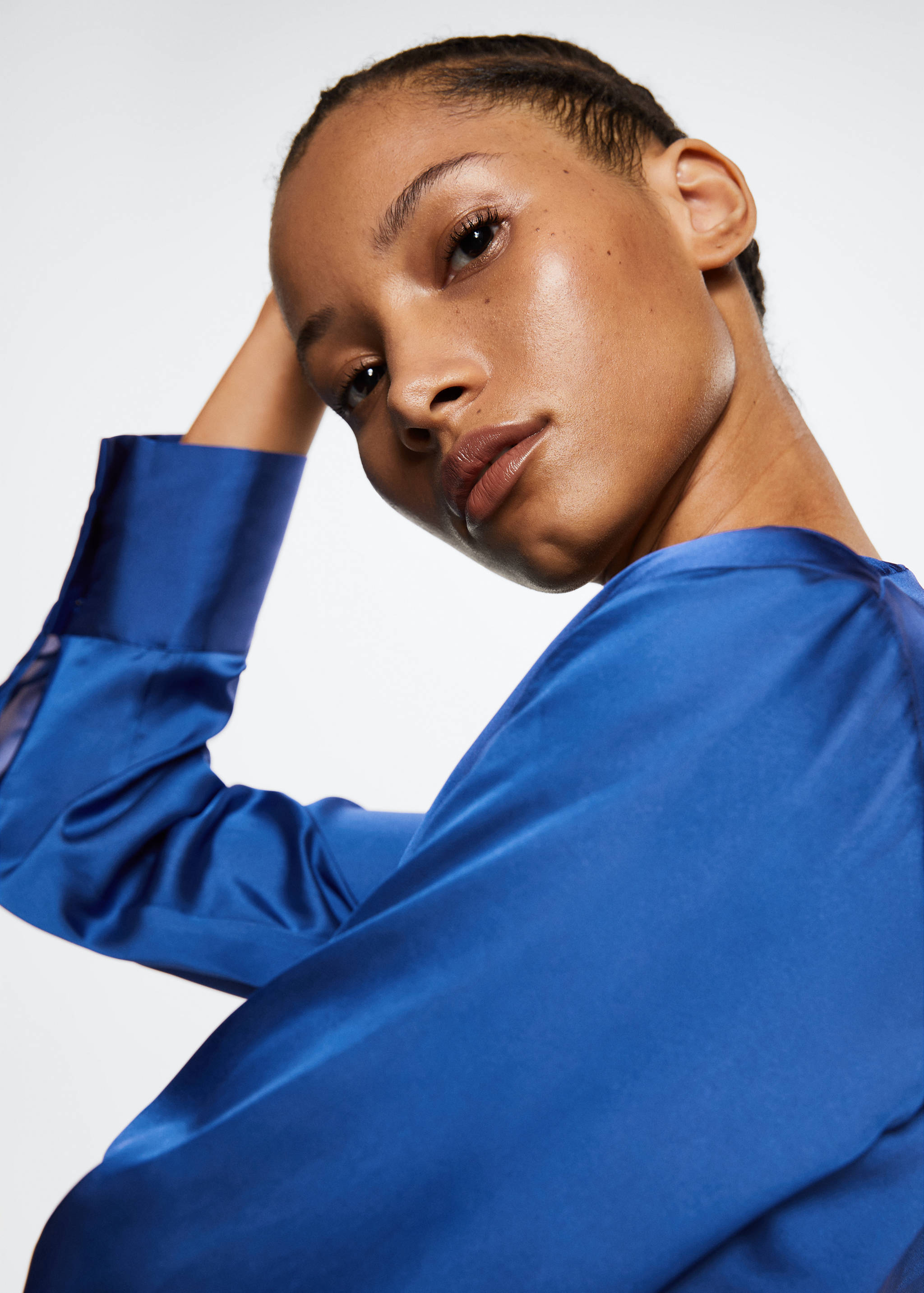 Bluse mit Wickelausschnitt - Detail des Artikels 1