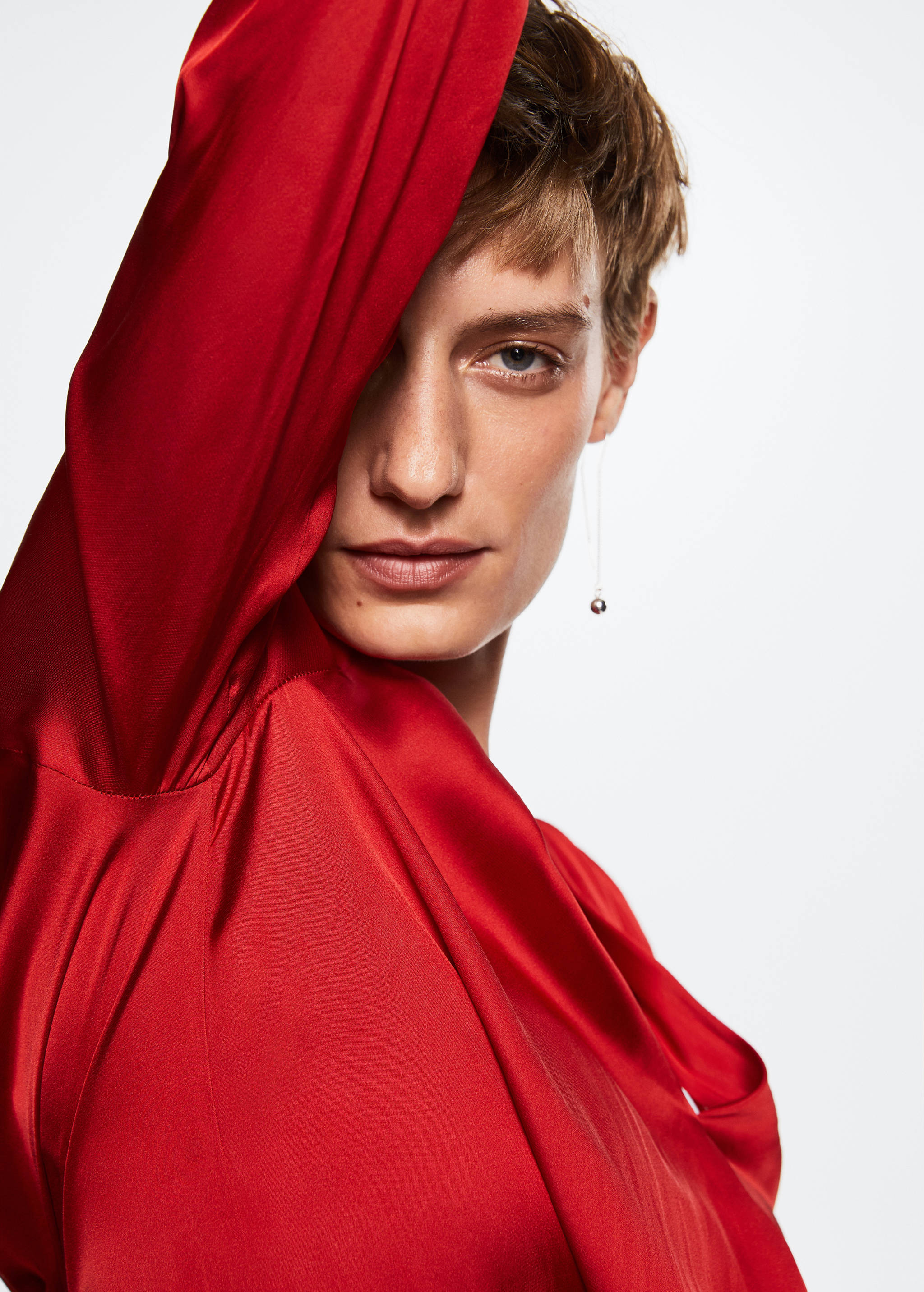 Bluse mit Wickelausschnitt - Detail des Artikels 1