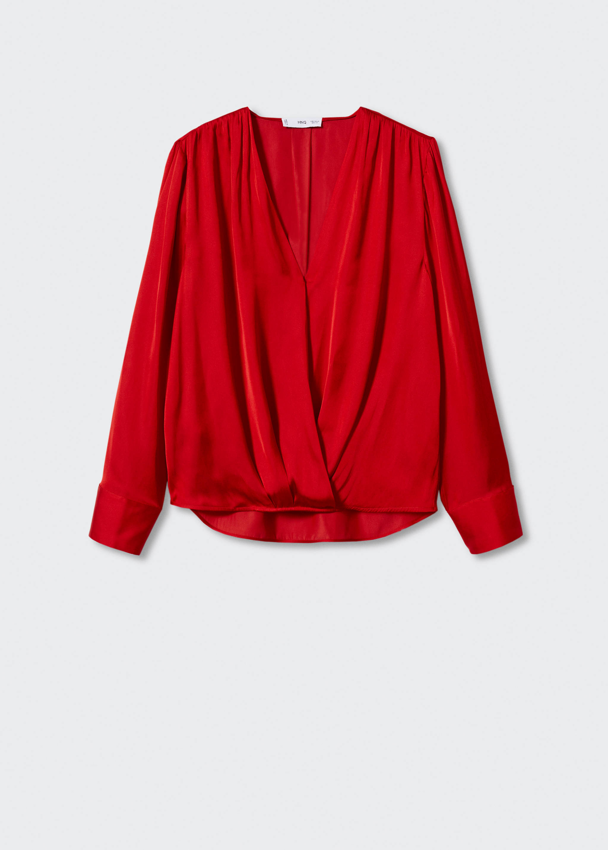 Bluse mit Wickelausschnitt - Artikel ohne Model