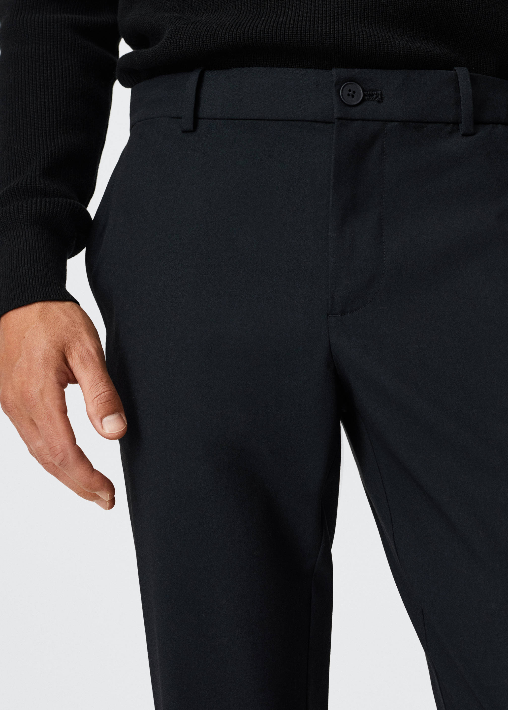 Pantalon tapered-fit stretch - Détail de l'article 1